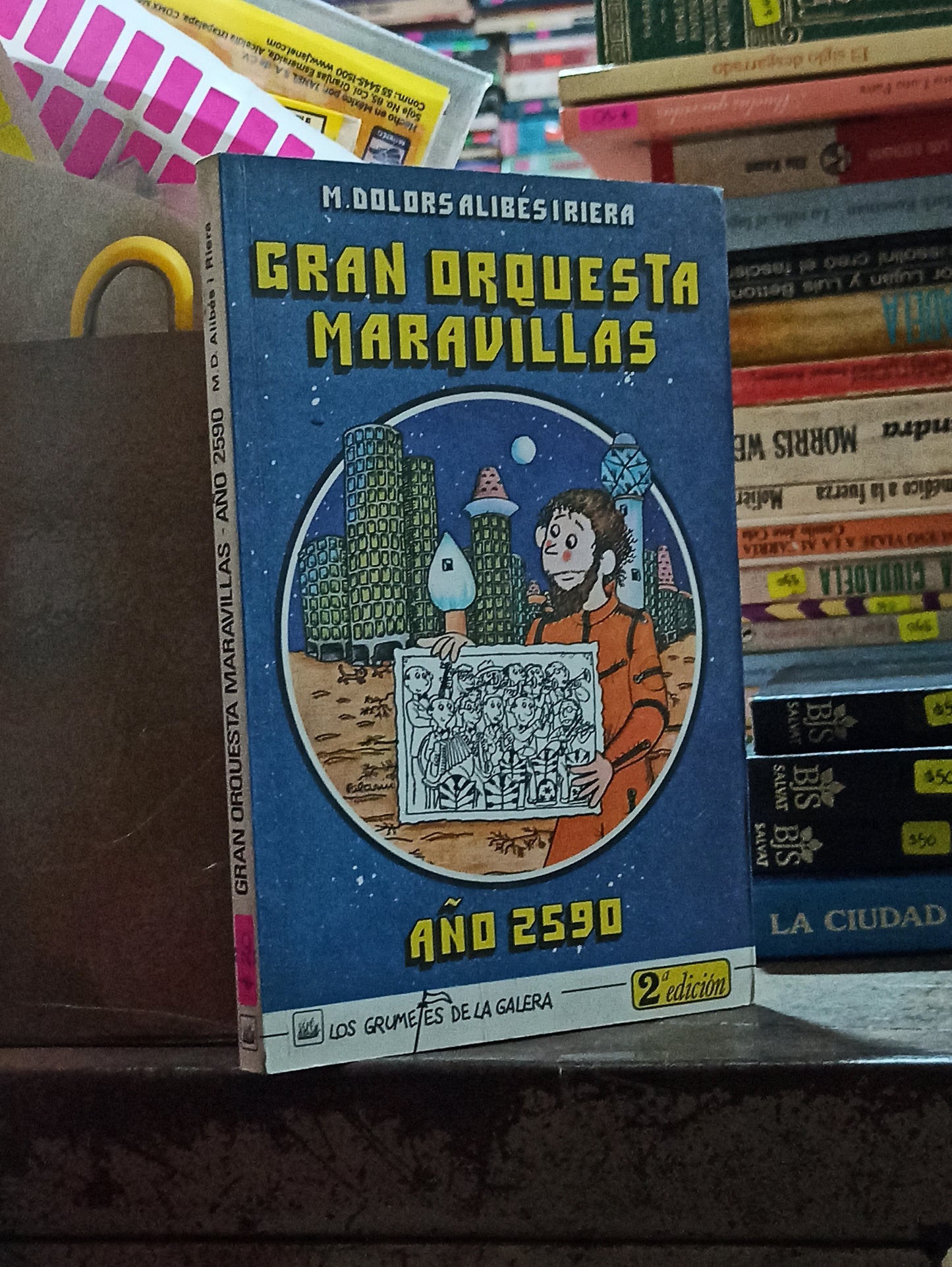 GRAN ORQUESTA MARAVILLAS POR M. DOLORS ALIBES IRERA USADO NOVELAS ALDAMA