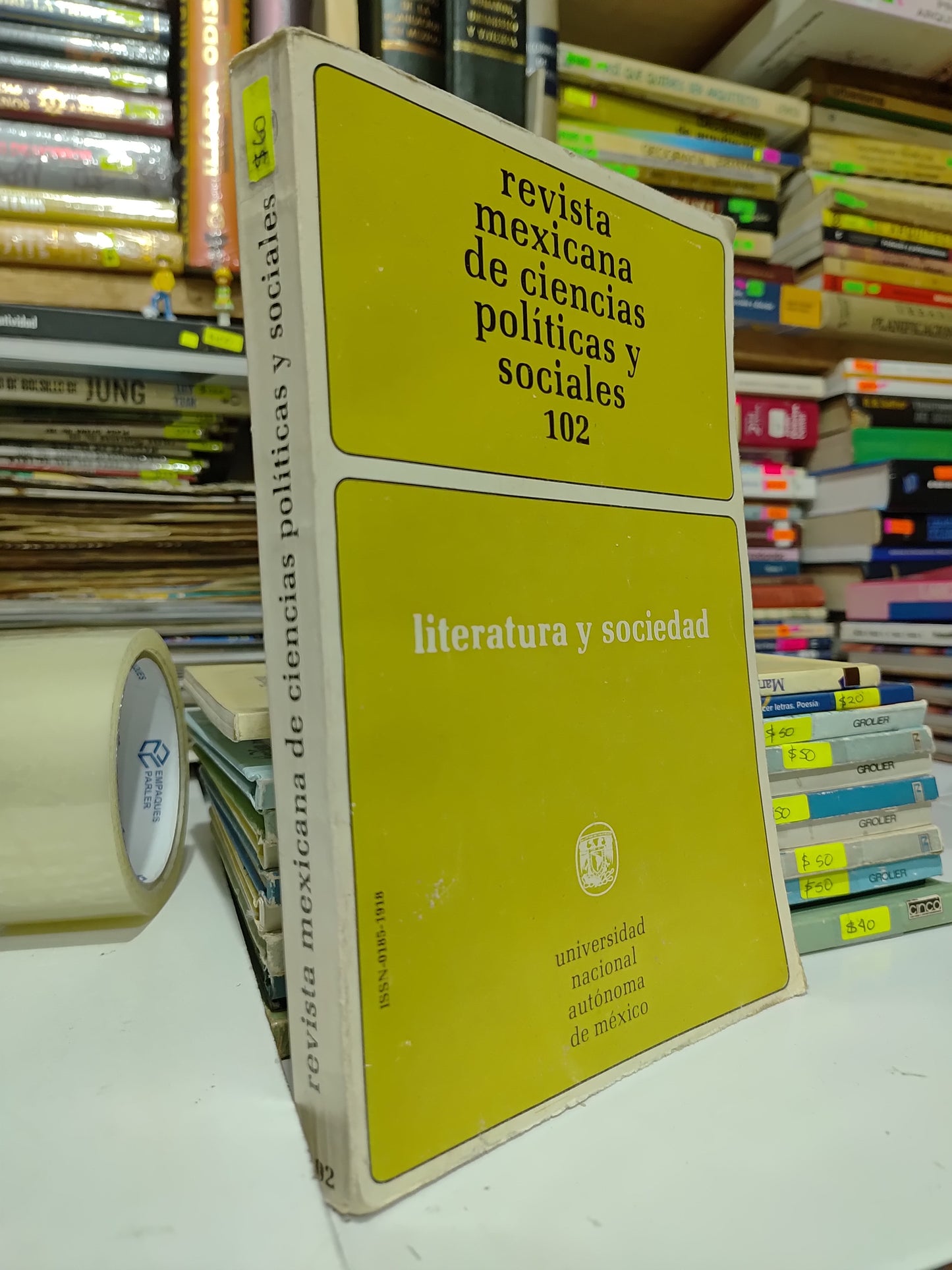 REVISTA MEXICANA DE CIENCIAS POLITICAS Y SOCIALES 102 POR LA UNAM USADO POLITICA JUAREZ