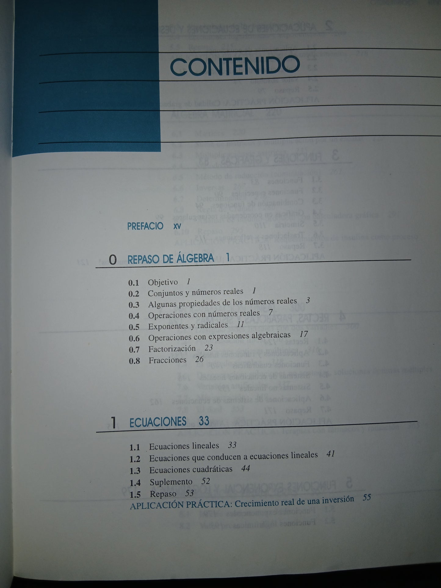 MATEMÁTICAS PARA ADMINISTRACIÓN, ECONOMÍA, CIENCIAS SOCIALES Y DE LA VIDA POR ERNEST F. HAEUSSIER, JR. Y RICHARD S. PAUL USADO MATEMÁTICAS LITERARIO 207