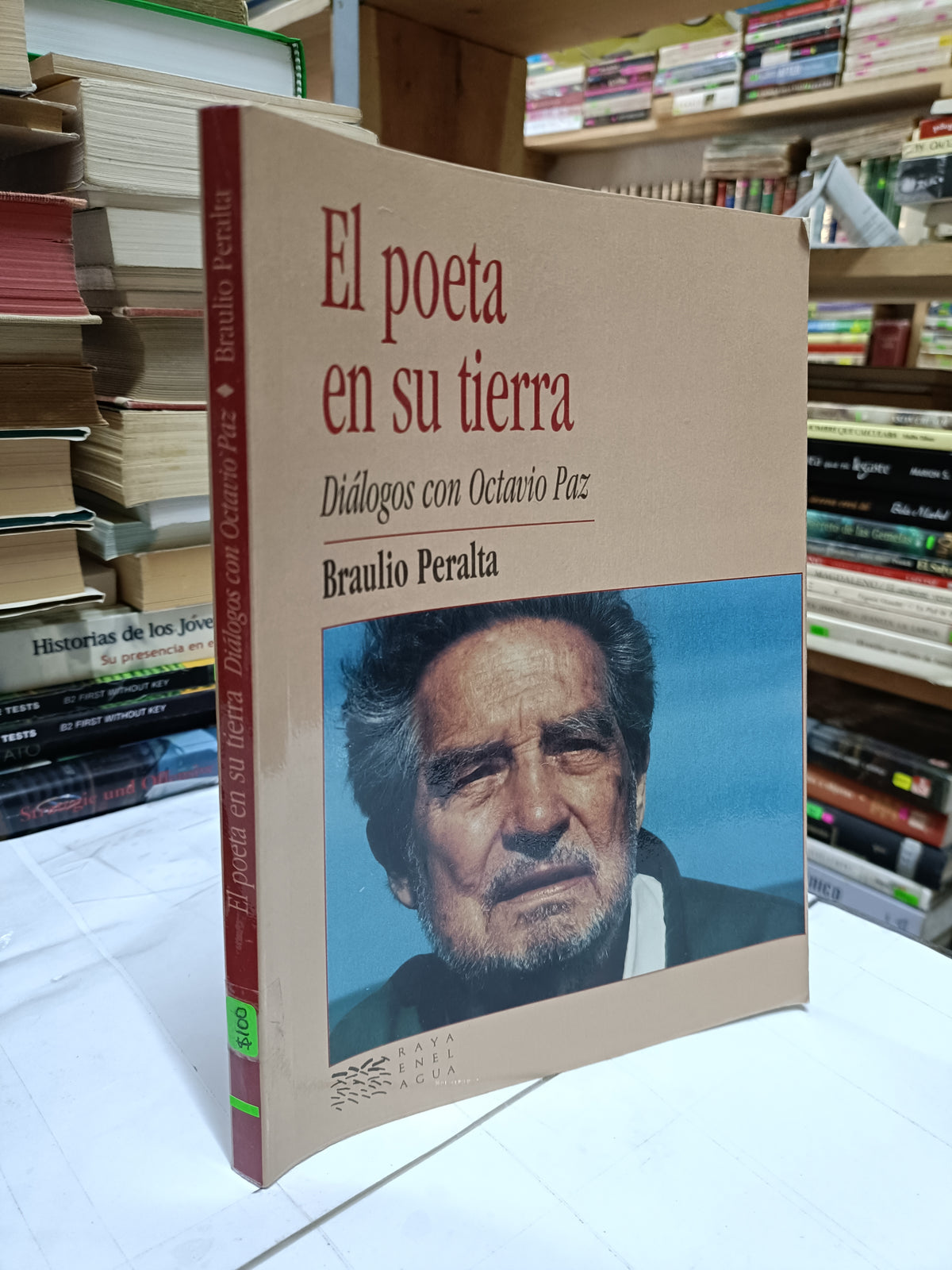 EL POETA EN SU TIERRA DIALOGOS CON OCTAVIO PAZ POR BRAULIO PERALTA USADO POESIA LITERARIO 207