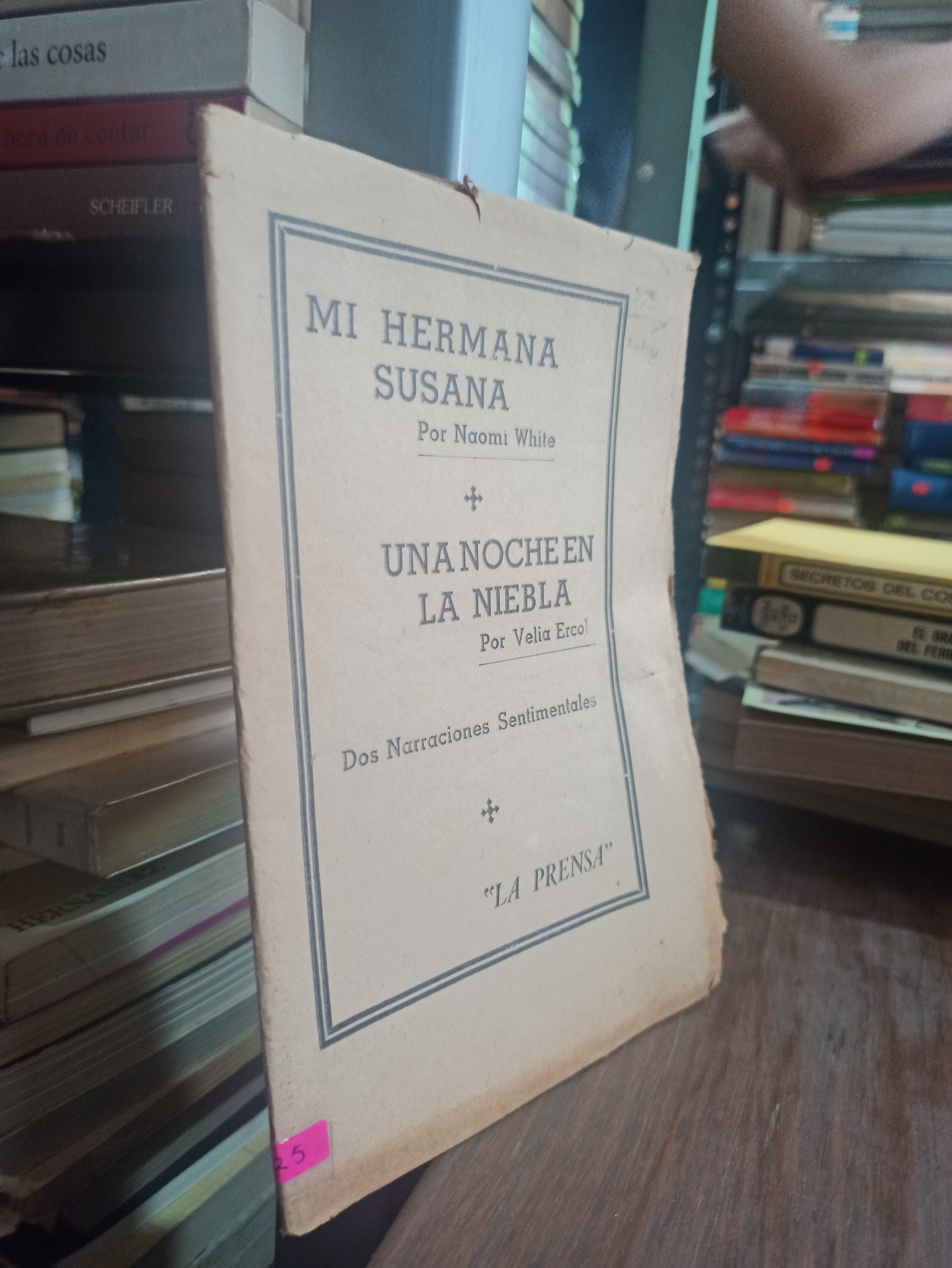 UNA NOCHE DE NIEBLA POR VELIS ARCOL USADO ANTIGUOS ALDAMA