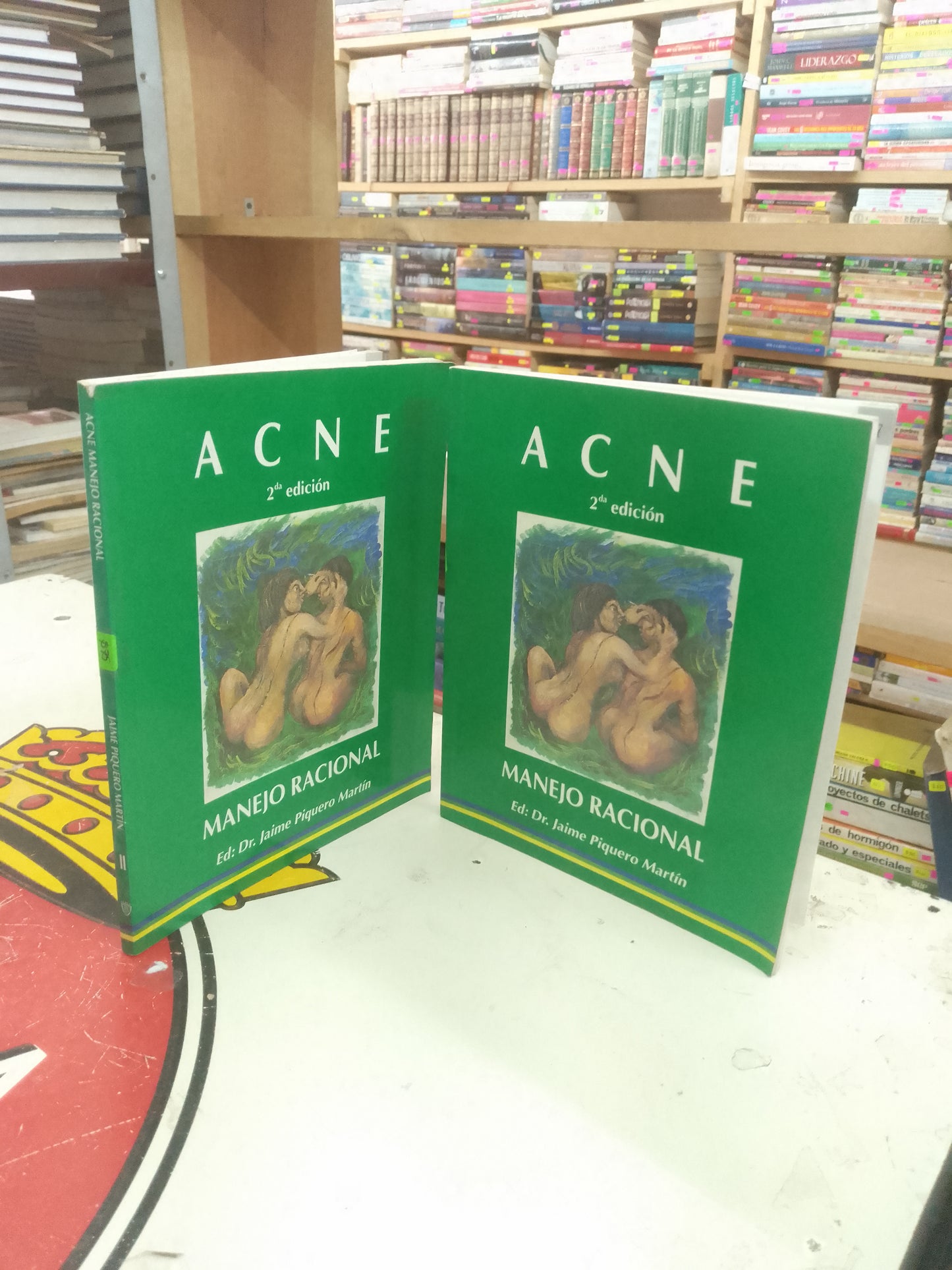 ACNÉ MANEJO RACIONAL POR JAIME PIQUERO MARTÍN VOLÚMENES I Y II ($75 CADA TOMO) USADO MEDICINA LITERARIO 207