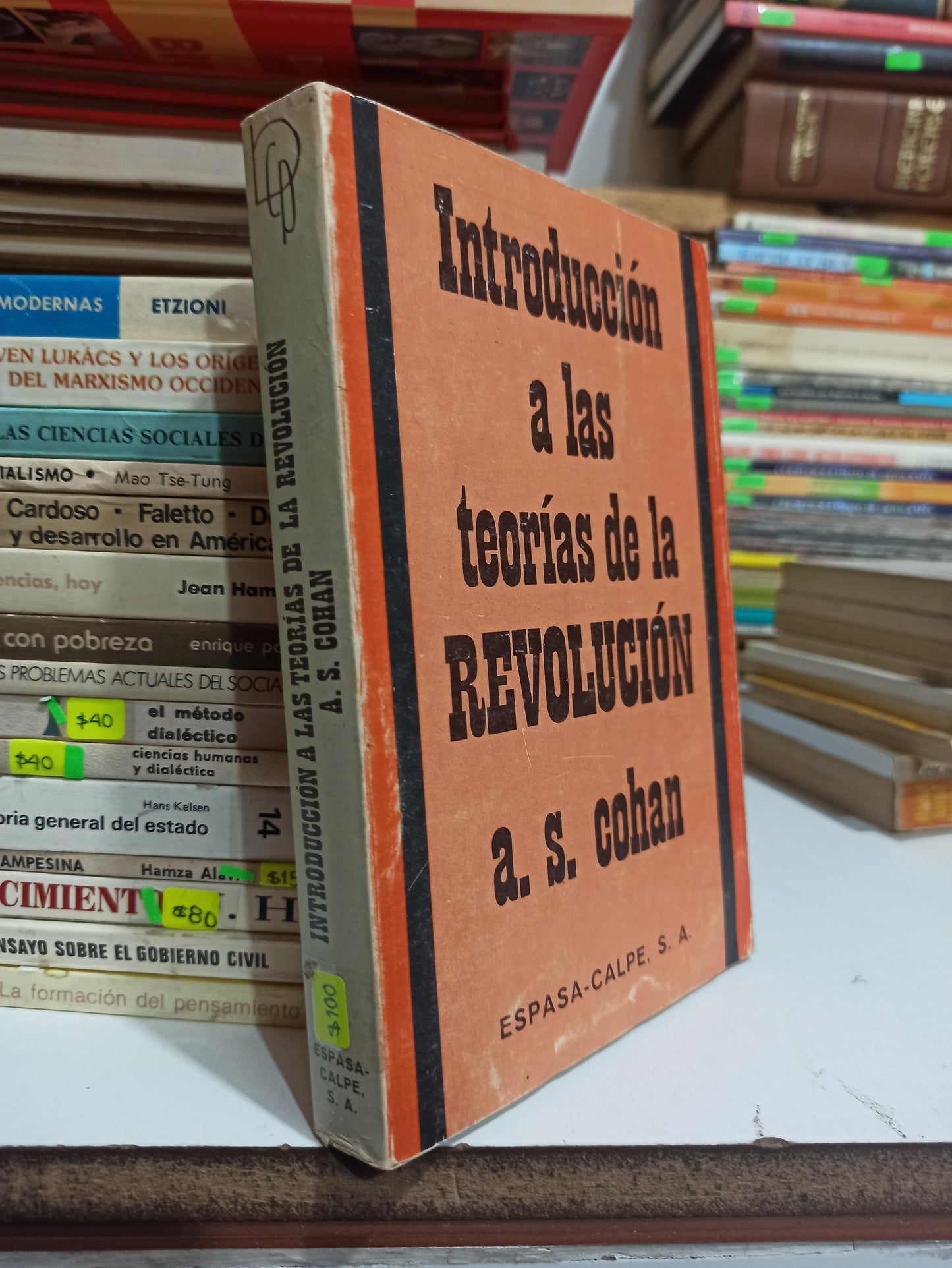 INTRODUCCION A LAS TEORIAS DE LA REVOLUCION POR A. S. COHAN USADO SOCIOLOGIA JUÁREZ