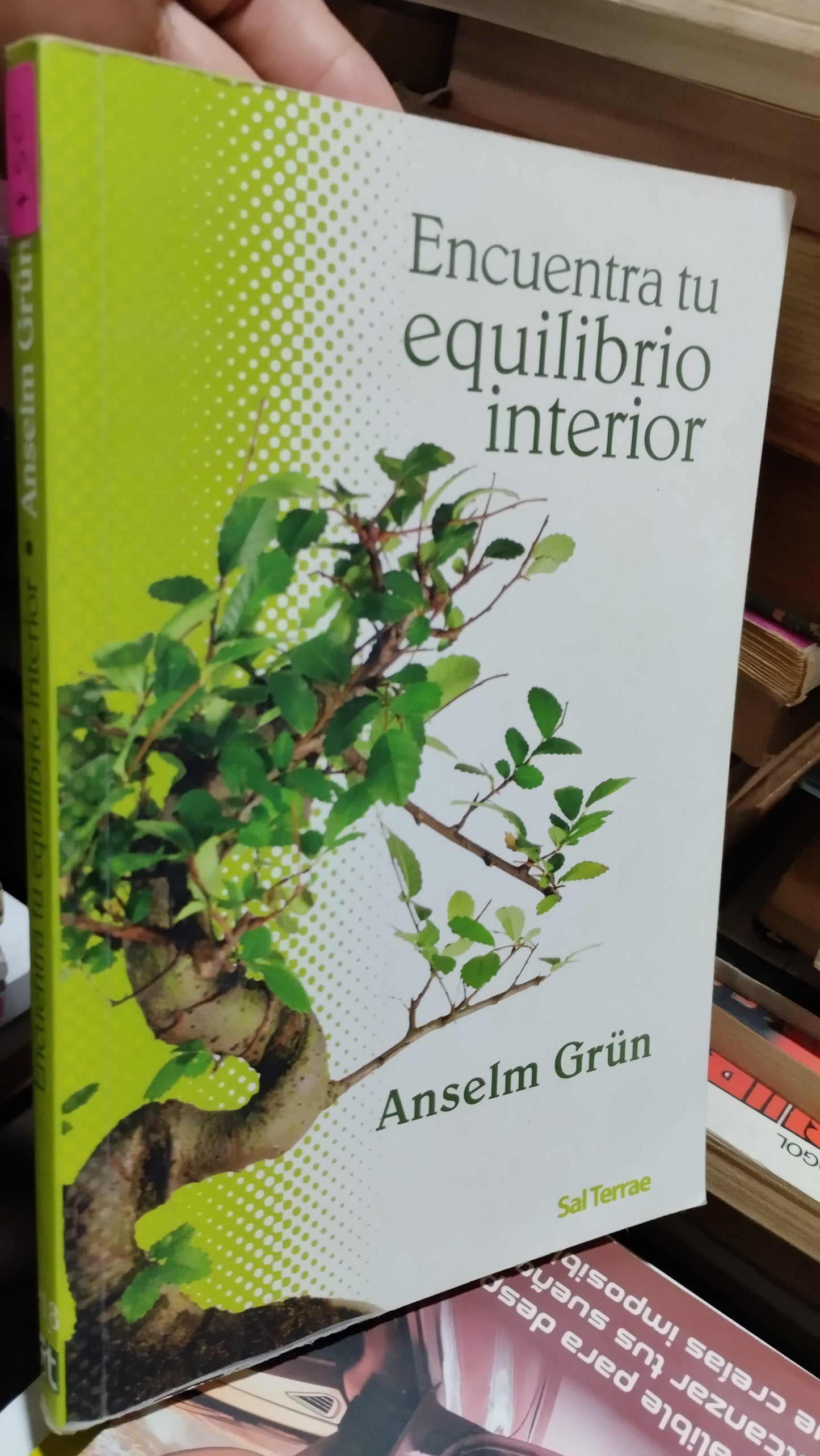 ENCUENTRA TU EQUILIBRIO INTERIOR POR ANDELM GRÜN LIBRO USADO SUPERACION PERSONAL ALDAMA