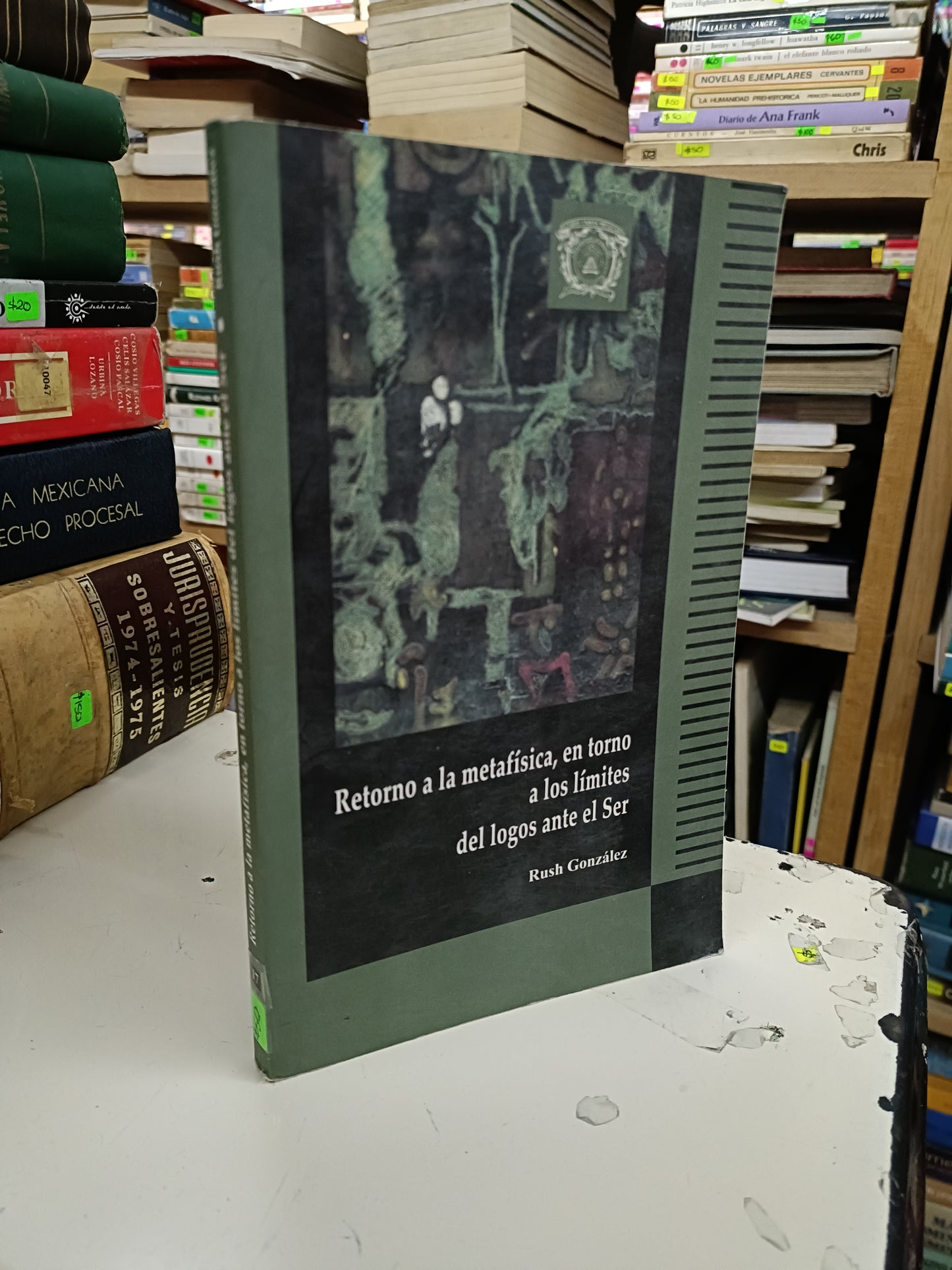 RETORNO A LA METAFÍSICA, EN TORNO A LOS LIMITES DEL LOGOS ANTE EL SER POR RUSH GONZÁLEZ USADO ESOTERISMO LITERARIO 207