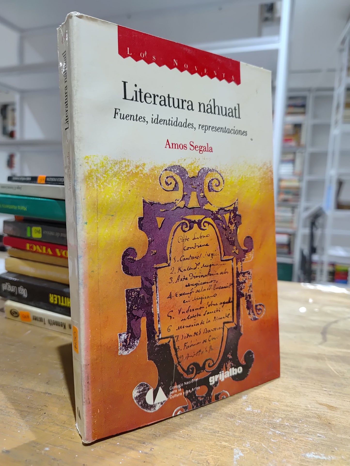 LITERATURA NAHUATL POR AMOS SEGALA USADO HISTORIA JUAREZ 515