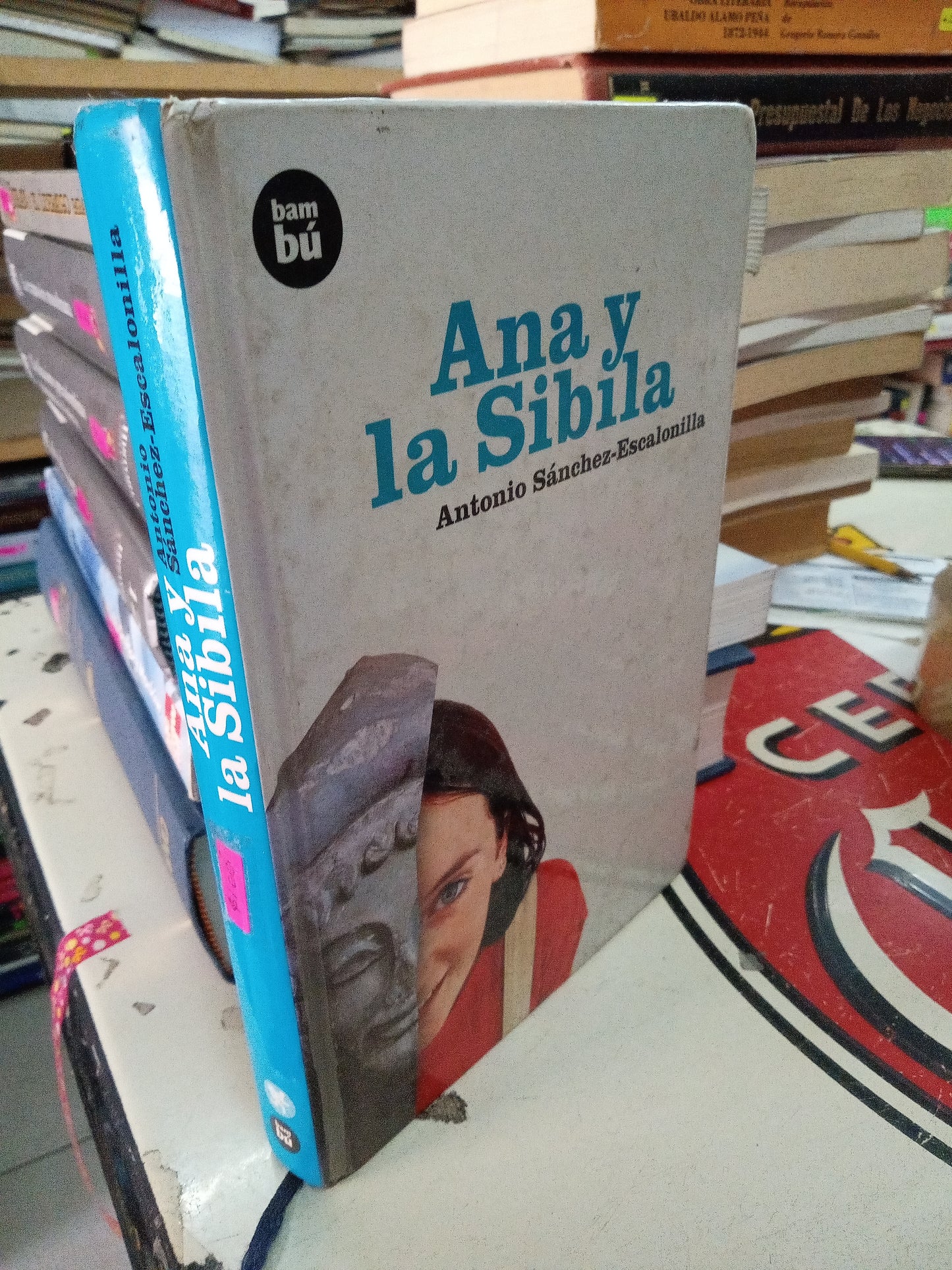ANA Y LA SIBILA POR ANTONIO SANCHEZ ESCALONILLA USADO NOVELA LITERARIO 207