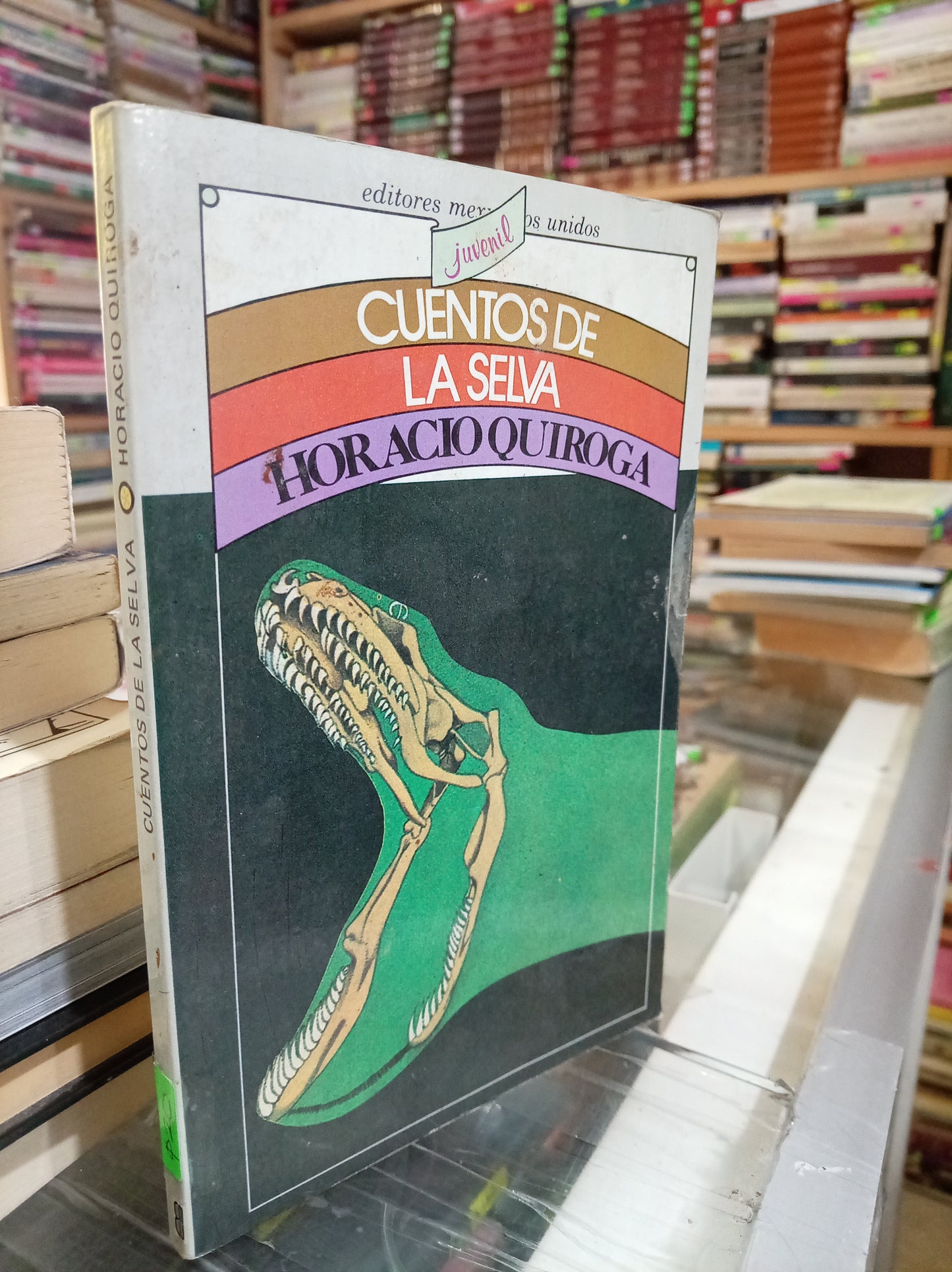CUENTOS DE LA SELVA POR HORACIO QUIROGA USADO NOVELA JUAREZ 507