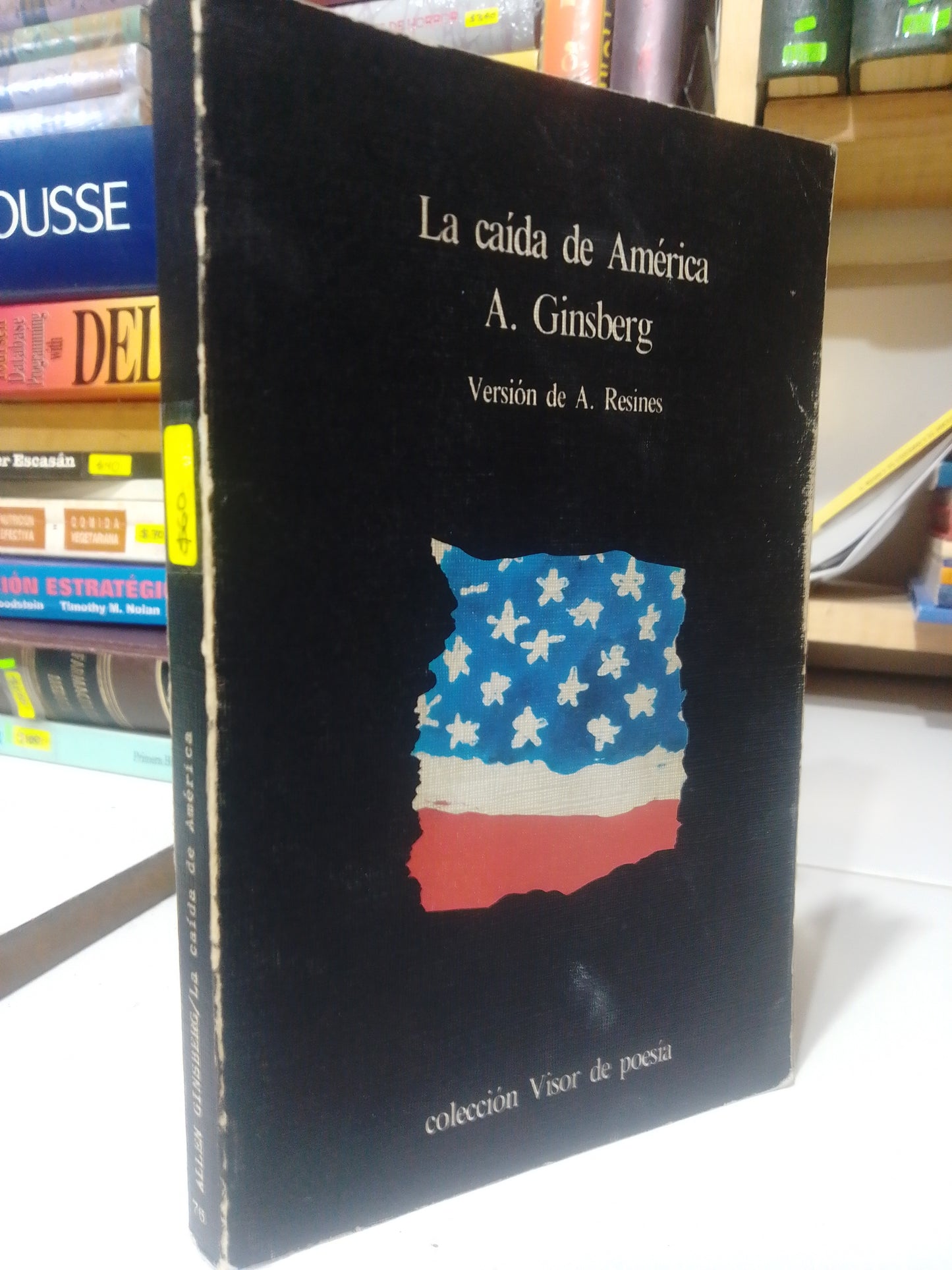 LA CAIDA DE AMERICA POR ALLEN GINSBERG USADO HISTORIA JUAREZ
