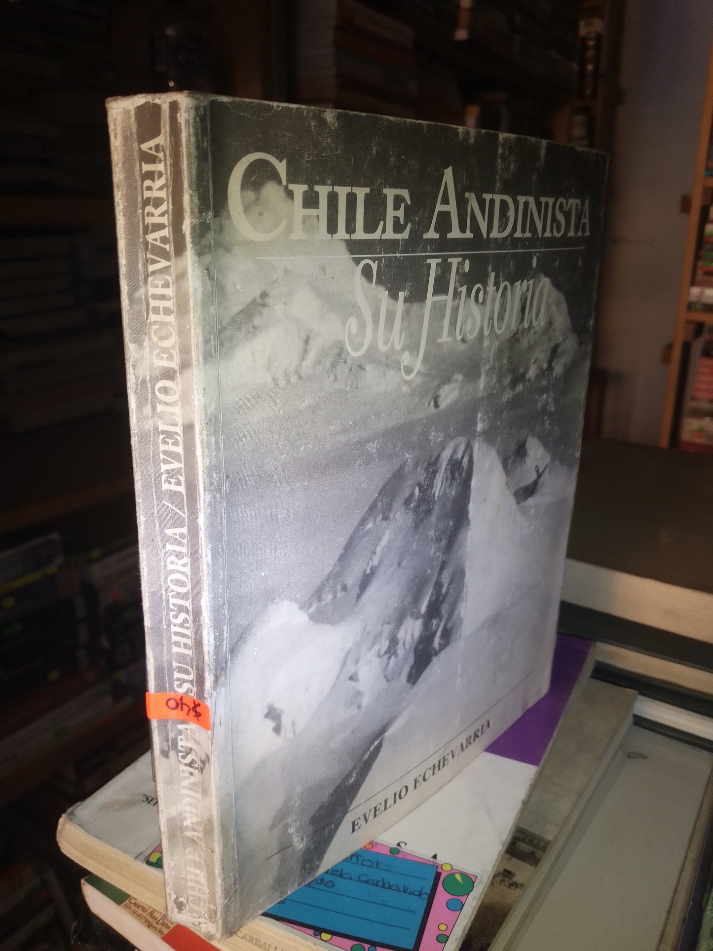 CHILE ANDINISTA SU HISTORIA POR EVELIO ECHEVERRÍA USADO HISTORIA LITERARIO 207