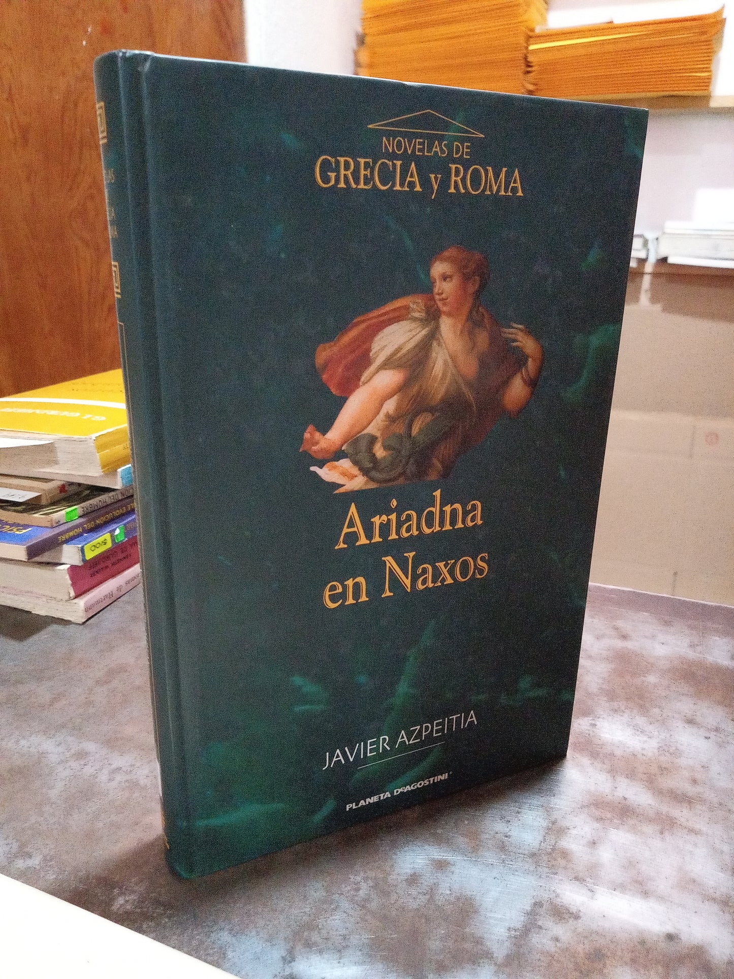 ARIADNA EN NAXOS POR JAVIER AZPEITIA USADO NOVELA ALDAMA