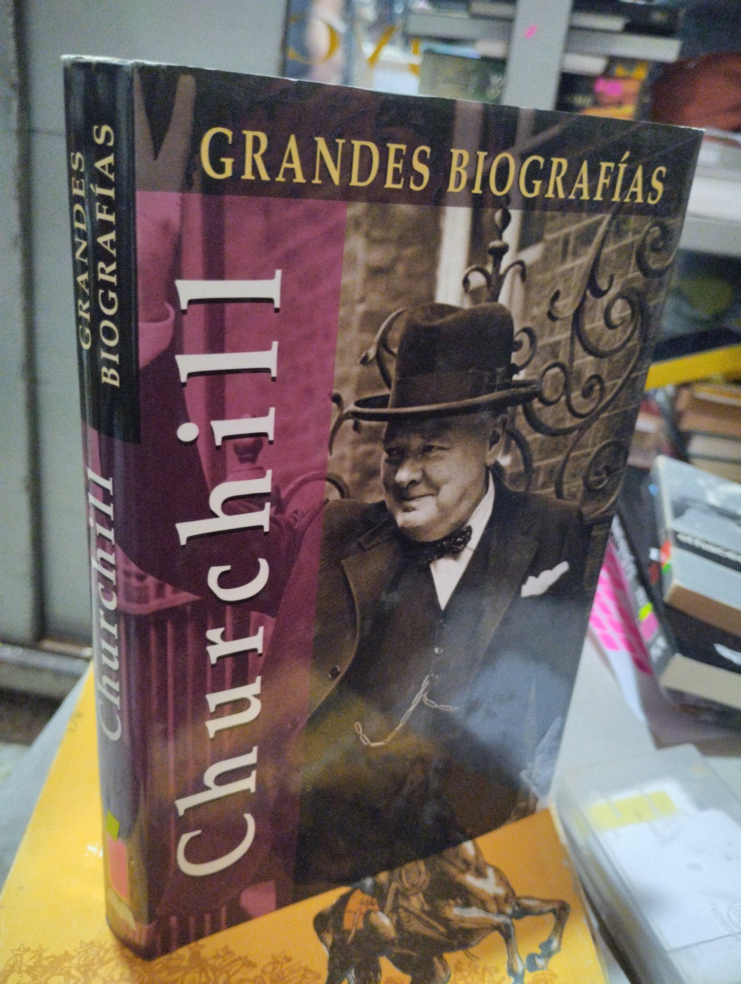 GRANDES BIOGRAFIAS POR CHURCHILL USADO HISTORIA ALDAMA