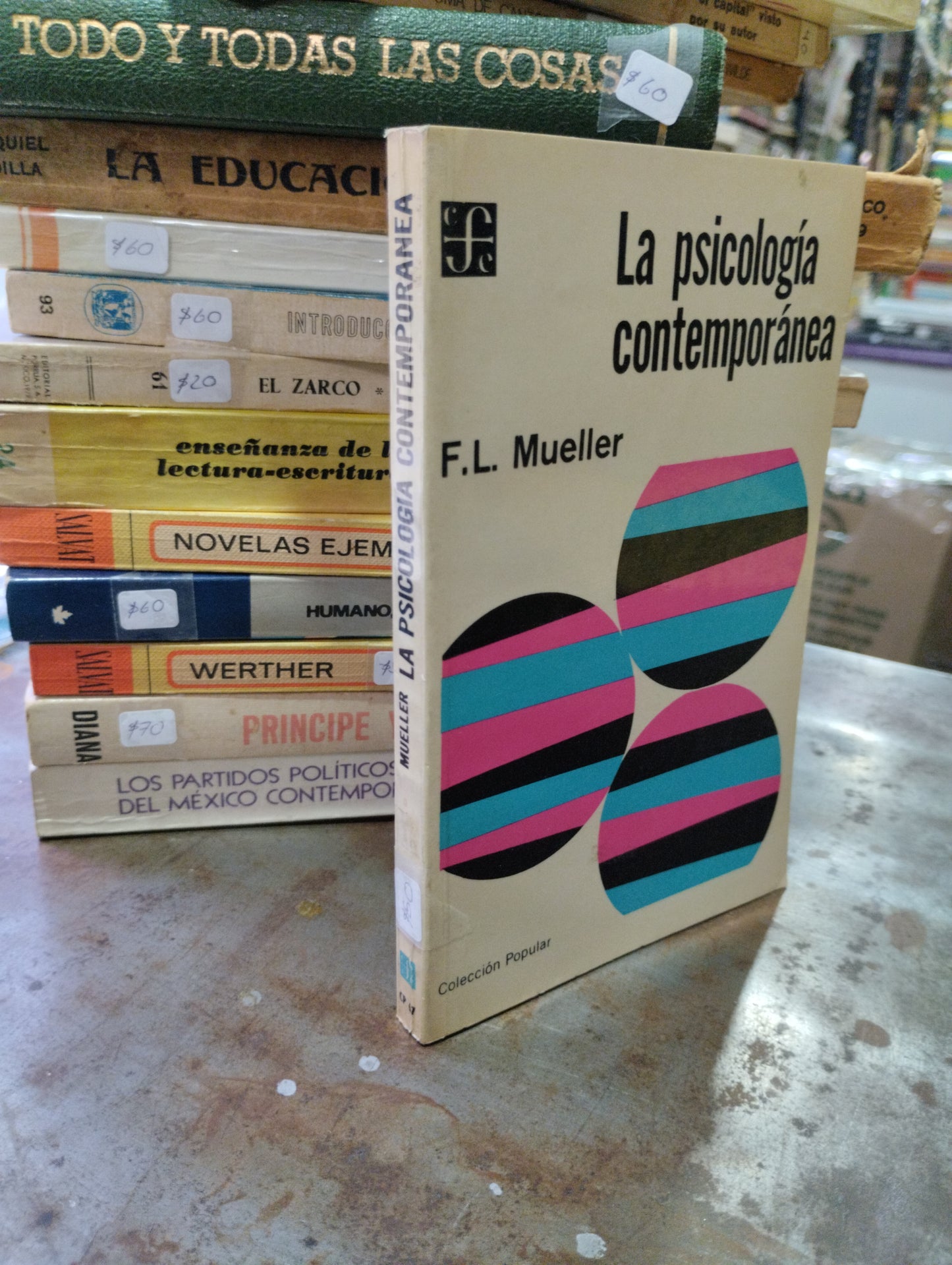 LA PSICOLOGIA CONTEMPORANEA POR F L MUELLER USADO PSICOLOGÍA ALDAMA