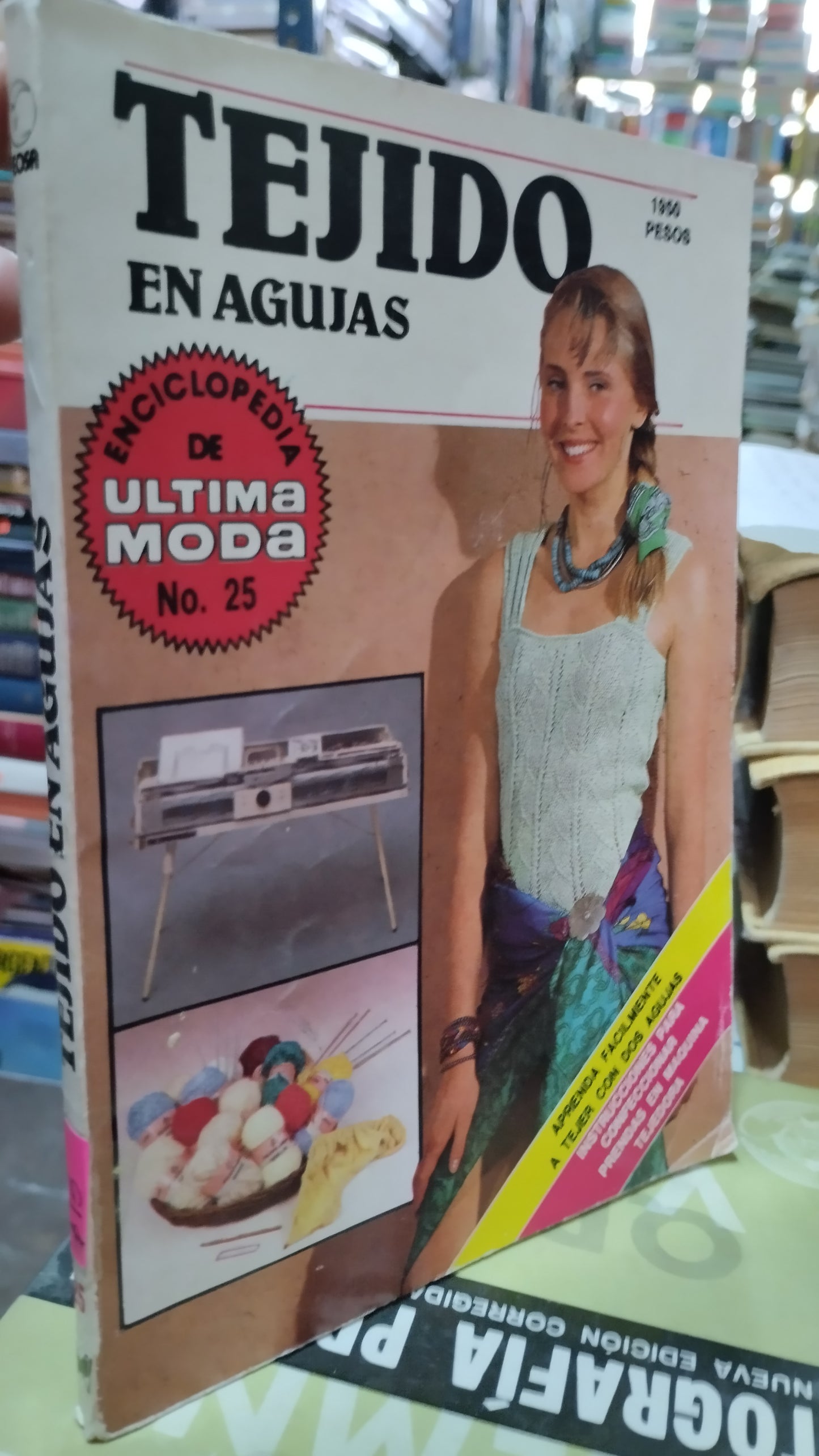 TEJIDO EN AGUJAS LIBRO USADO OFICIOS ALDAMA
