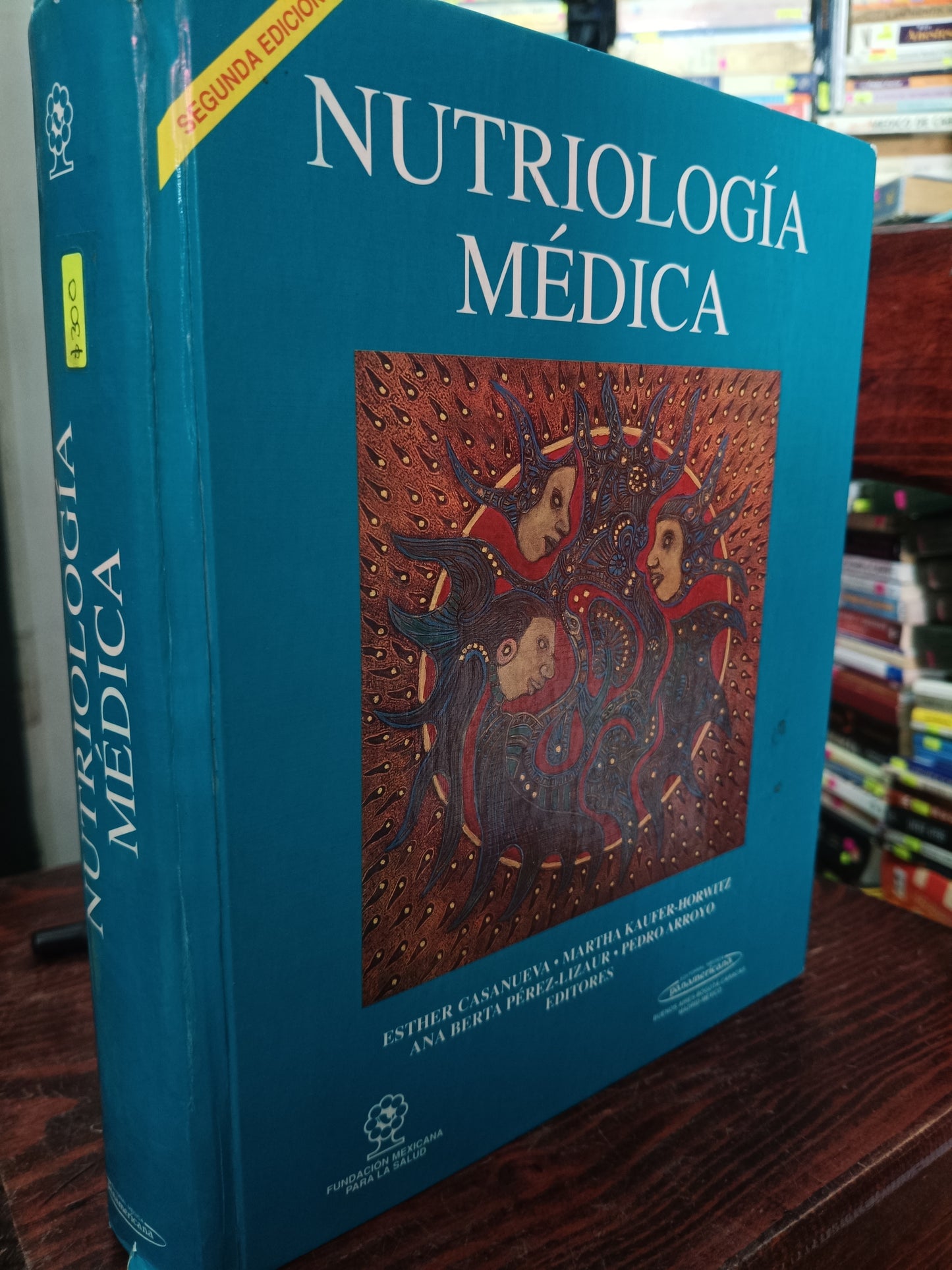 NUTRIOLOGIA MEDICA SEGUNDA EDICION ESTHER CASANUEVA USADO SALUD LITERARIO 305