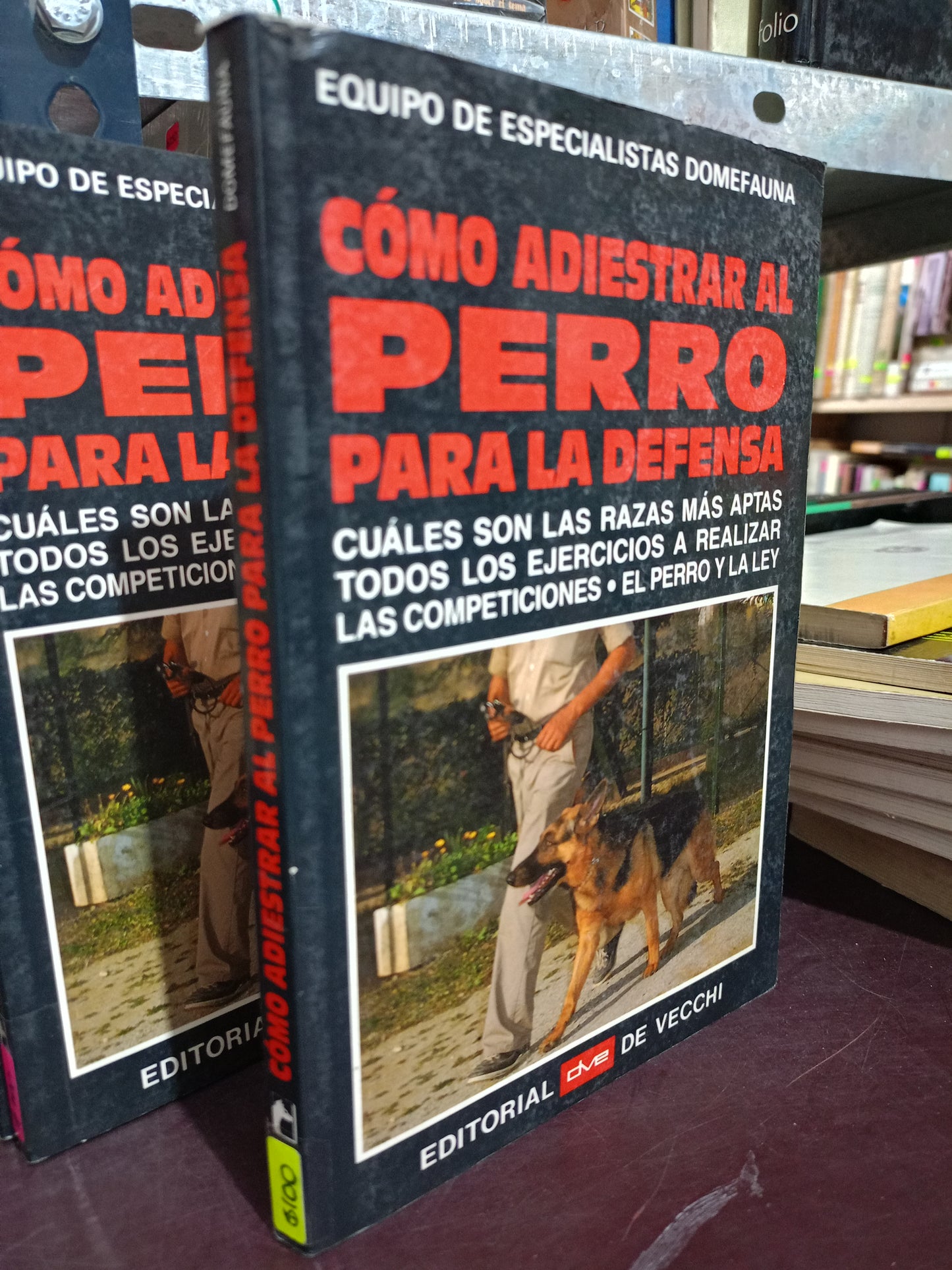 COMO ADIESTRAR AL PERRO PARA LA DEFENSA USADO OFICIOS LITERARIO 305