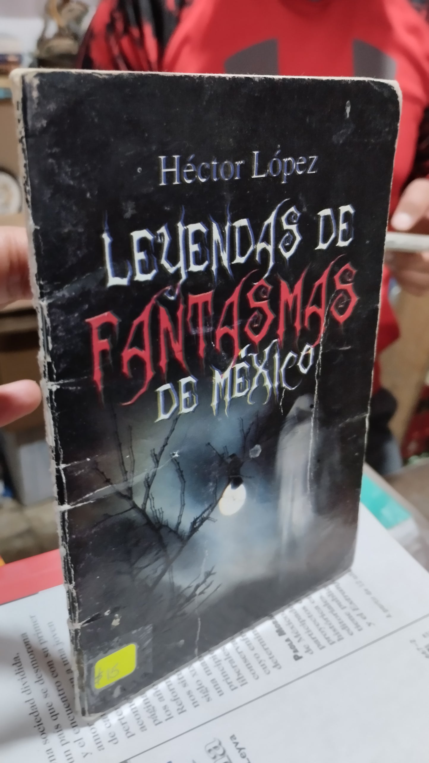LEYENDAS DE FANTASMAS DE MEXICO POR HECTOR LOPEZ LIBRO USADO INFANTIL ALDAMA