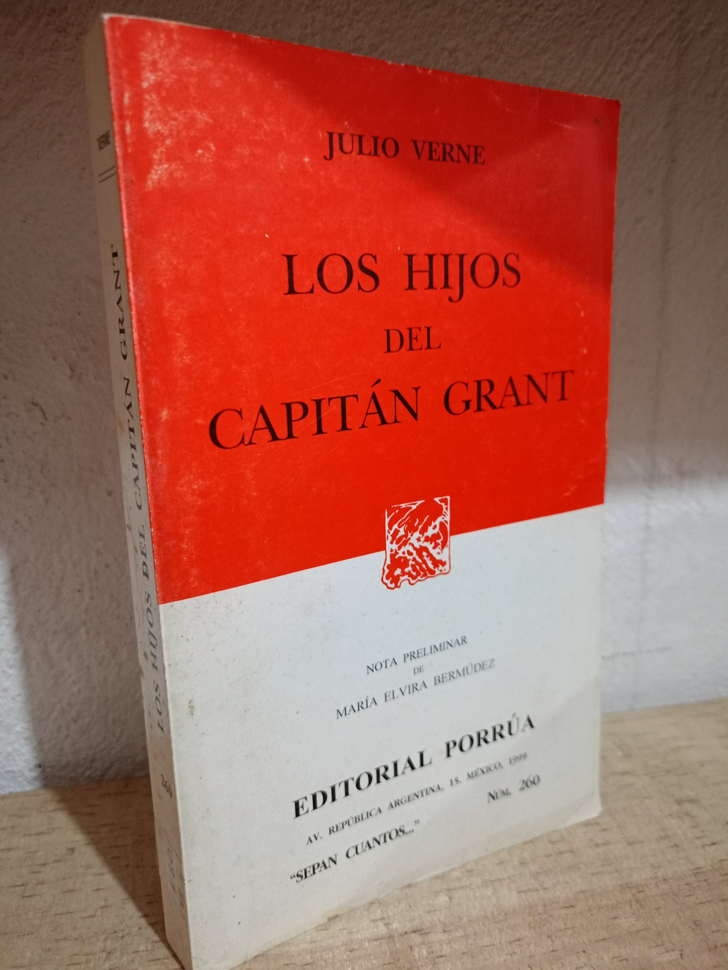LOS HIJOS DEL CAPITAN GRANT POR JULIO VERNE USADO NOVELA LITERARIO 305