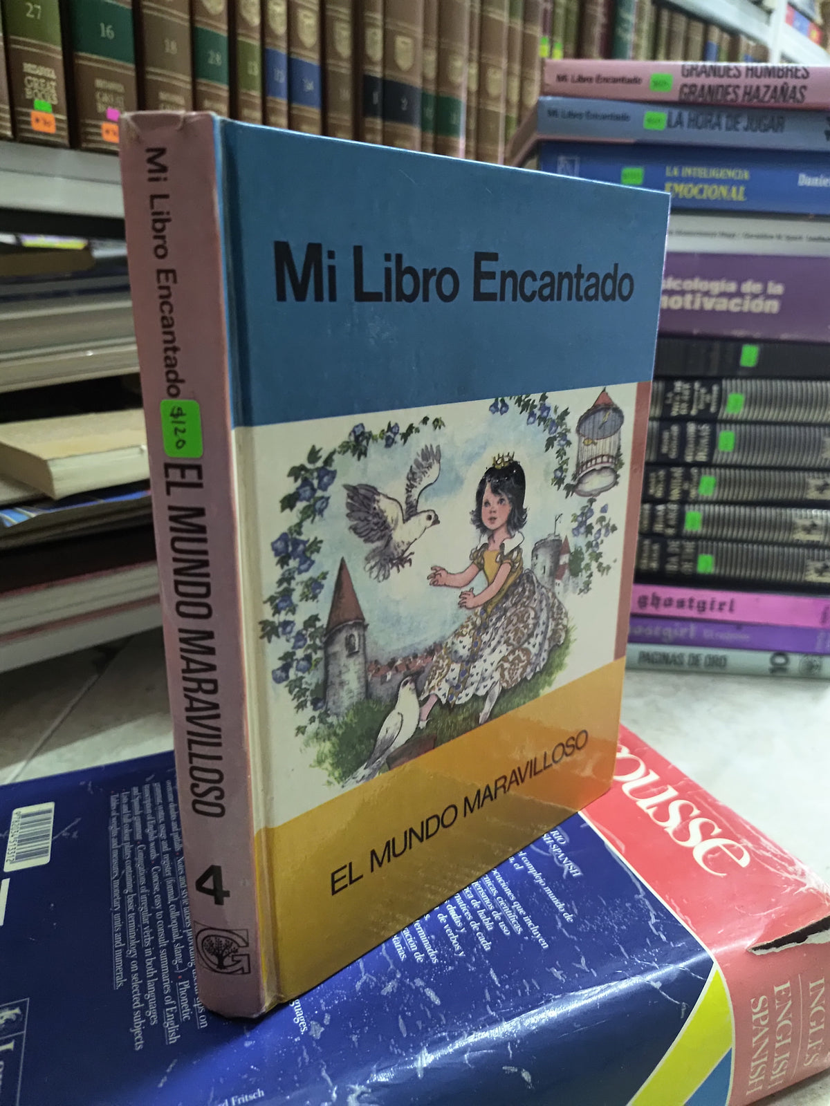 MI LIBRO ENCANTADO EL MUNDO MARAVILLOSO POR EDITORIAL CUMBRE USADO INFANTILES JUAREZ 515