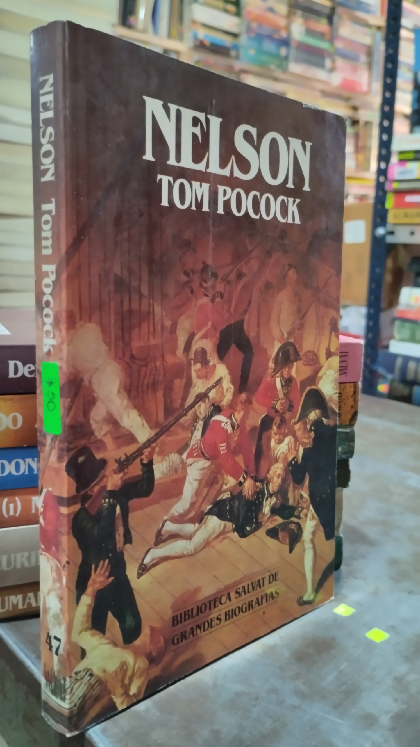 NELSON TOM POCOCK LIBRO USADO HISTORIA ALDAMA