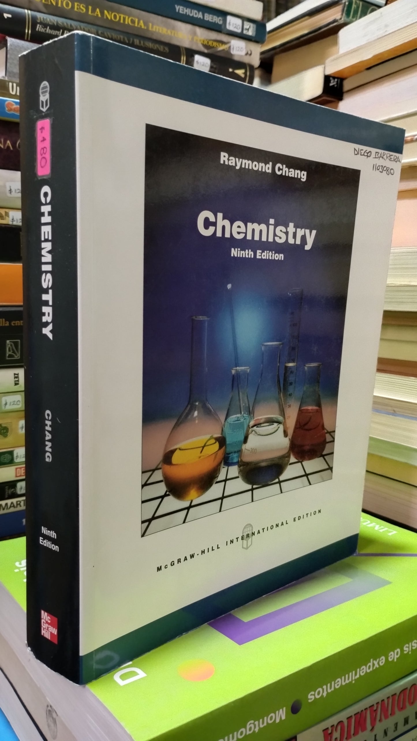 CHEMISTRY POR CHANG LIBRO USADO MATEMATICAS ALDAMA
