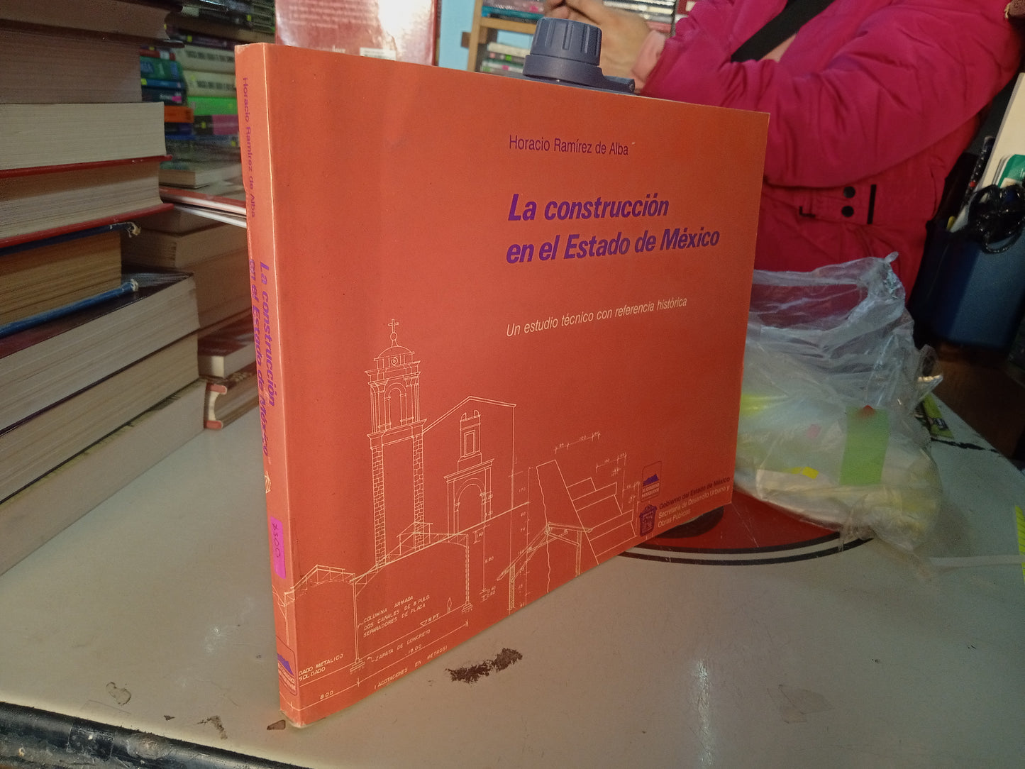 LA CONSTRUCCIÓN EN EL ESTADO DE MÉXICO POR HORACIO RAMÍREZ ALBA USADO HISTORIA LITERARIO 207