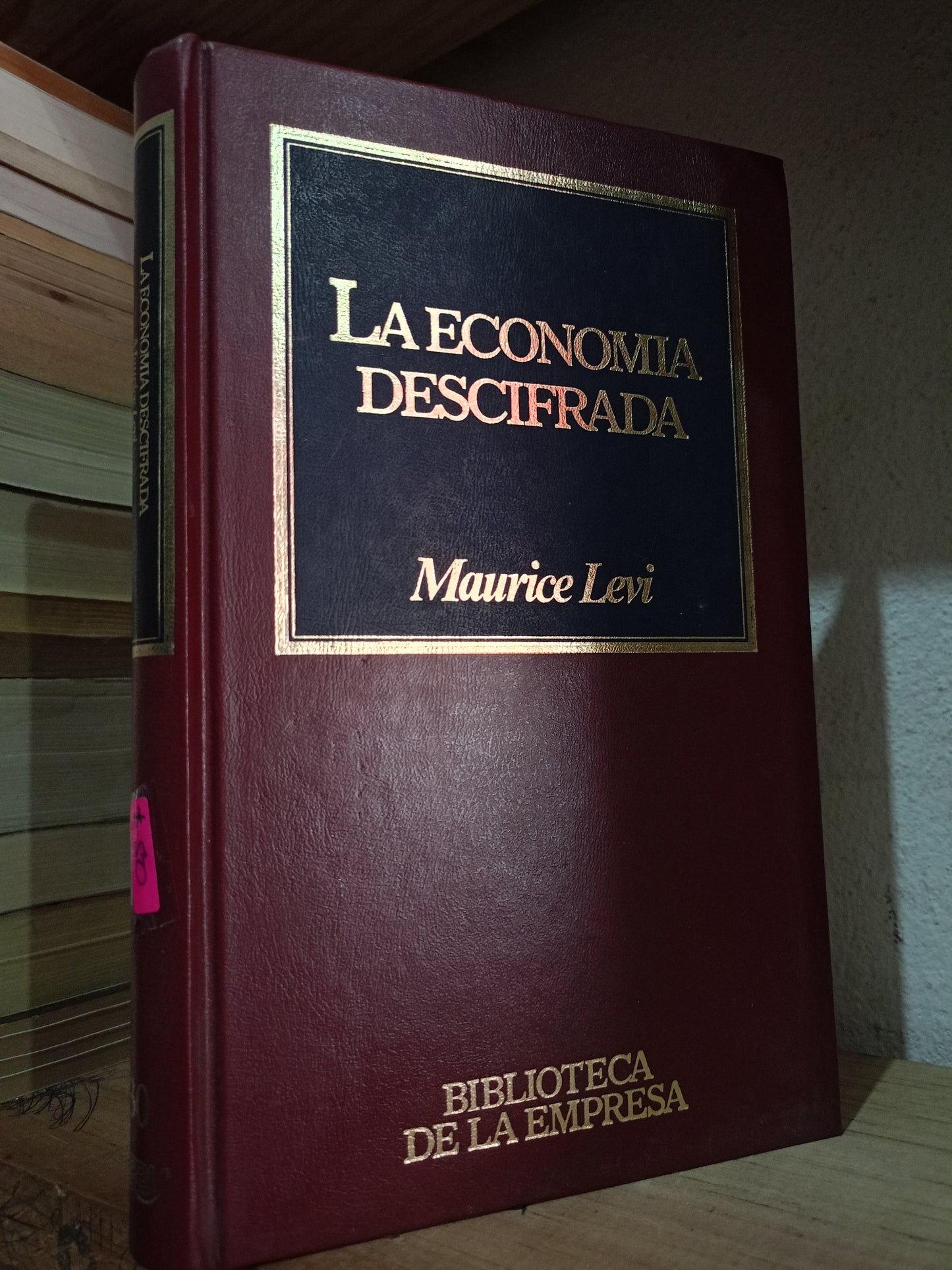 LA ECONOMIA DESCIFRADA POR MAURICE LEVI USADO ADMIN LITERARIO 305