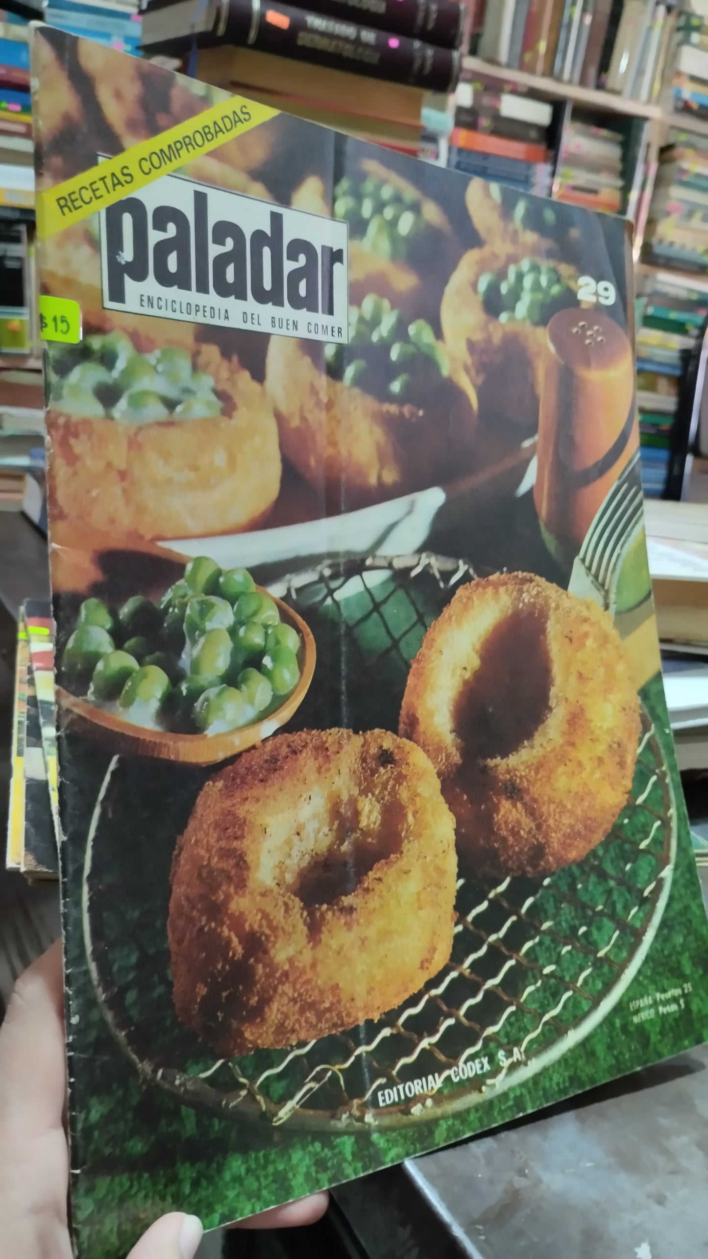 PALADAR RECETAS COMPROBADAS 29 LIBRO USADO COCINA ALDAMA