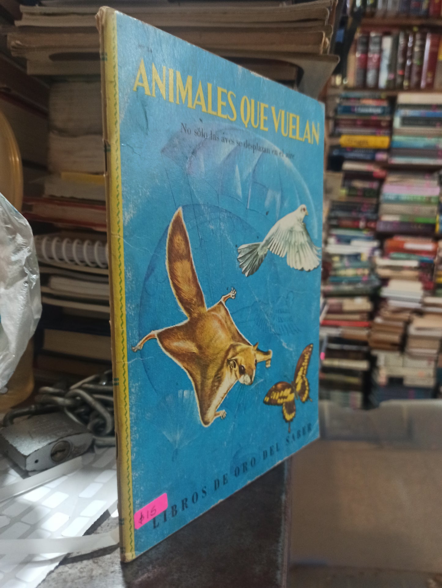 ANIMALES QUE VUELAN POR GEORGE S. FITCHER USADO BIOLOGIA ALDAMA