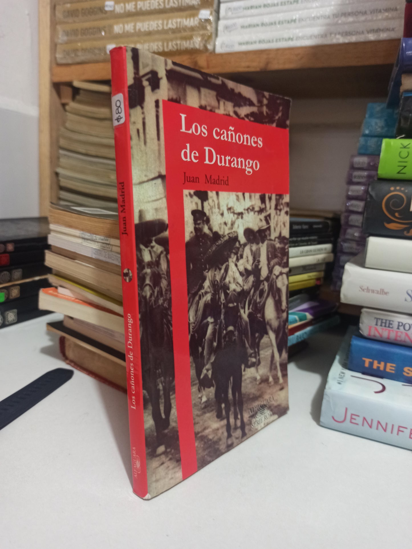 LOS CAÑONES DE DURANGO POR JUAN MADRID USADO NOVELAS JUÁREZ