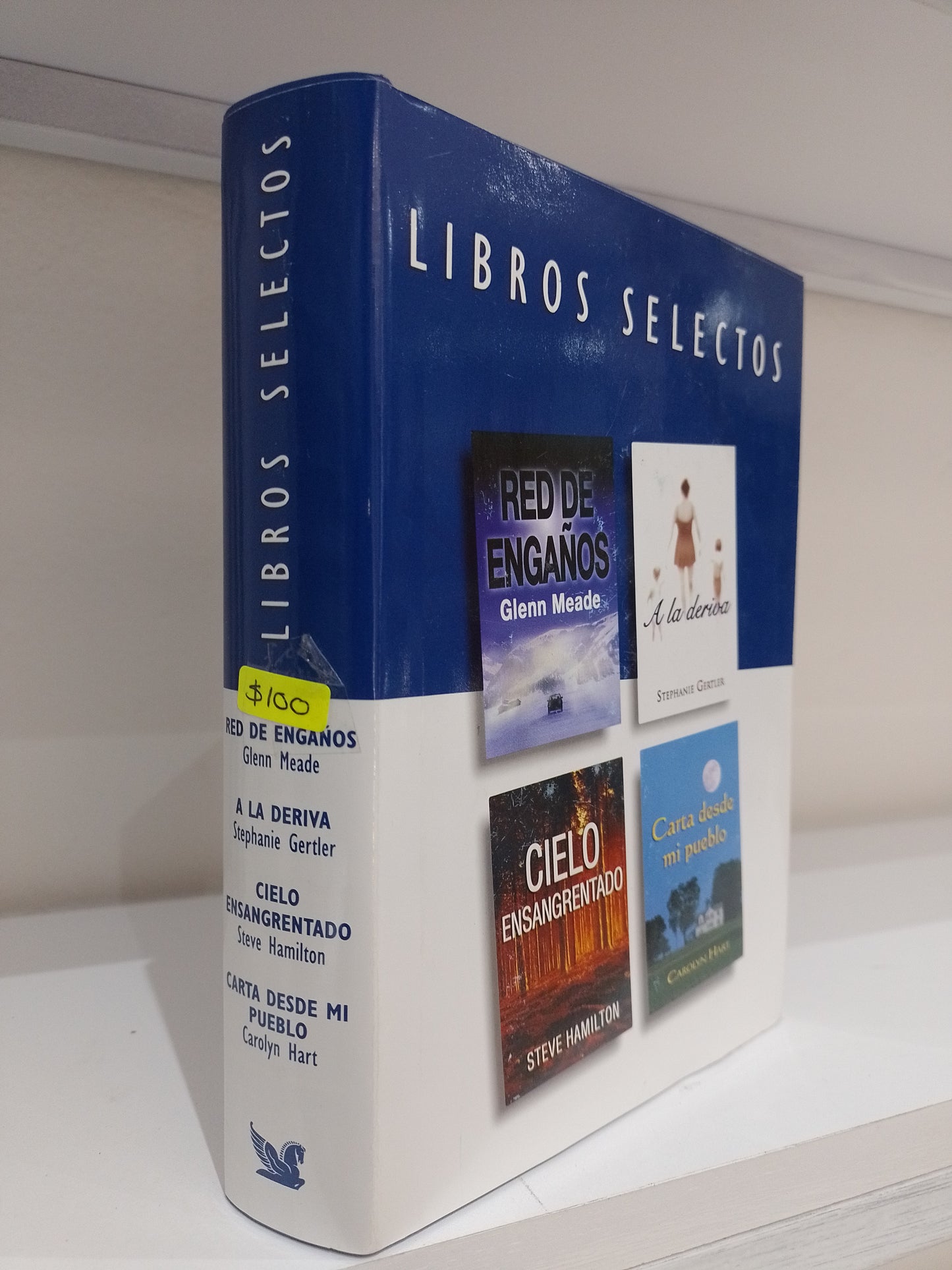 LIBROS SELECTOS RED DE ENGAÑOS POR GLENN MEADE A LA DERIVA POR STEPHANIE GERTLER CIELO ENSANGRENTADO POR STEVE HAMILTON CARTA DESDE MI PUEBLO POR CAROLYN HART USADO NOVELA JUAREZ 515