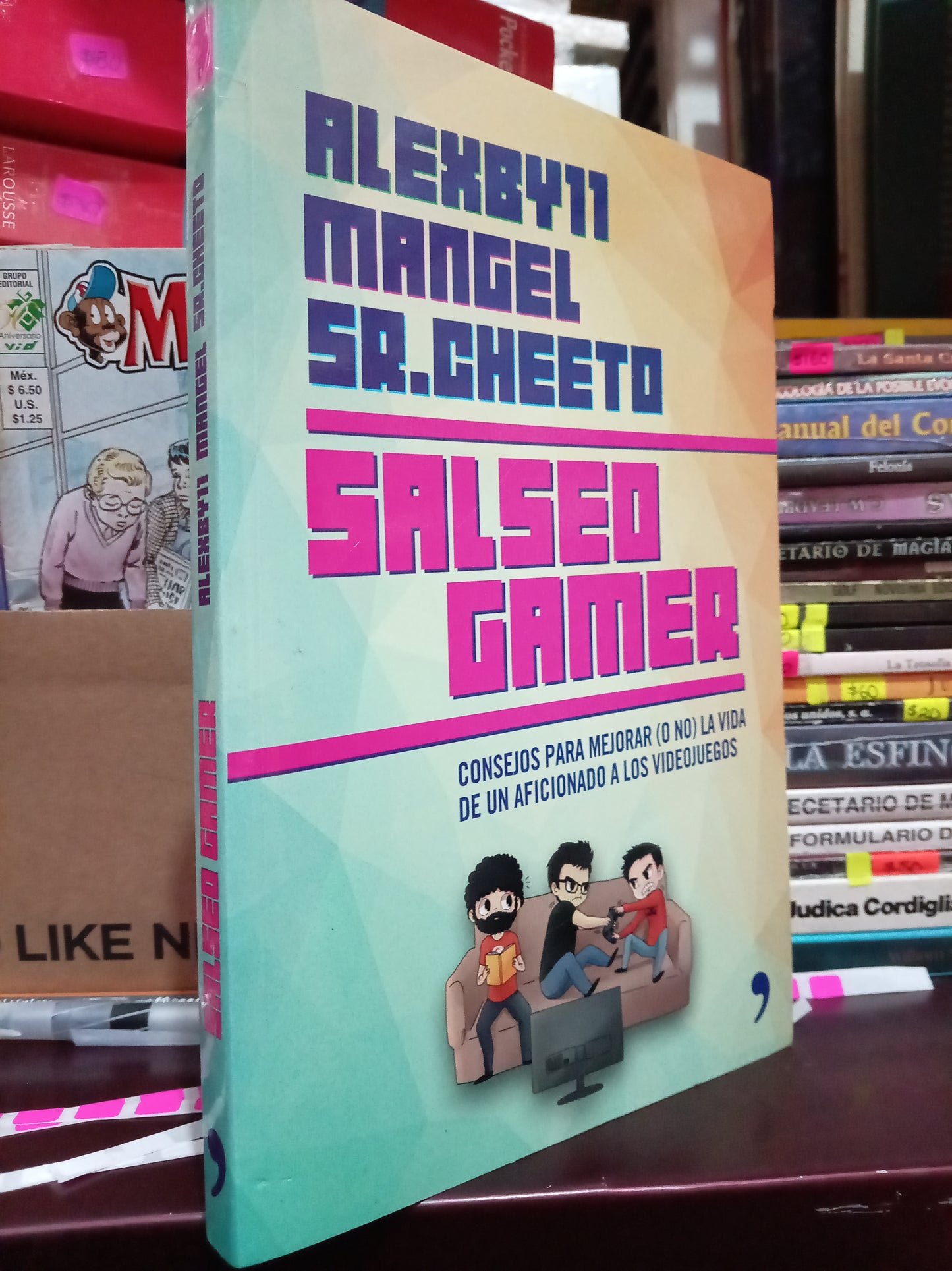 SALSEO GAMER POR ALEXBY11, MANGEL Y SR. CHETO USADO USADO NOVELA LITERARIO 305