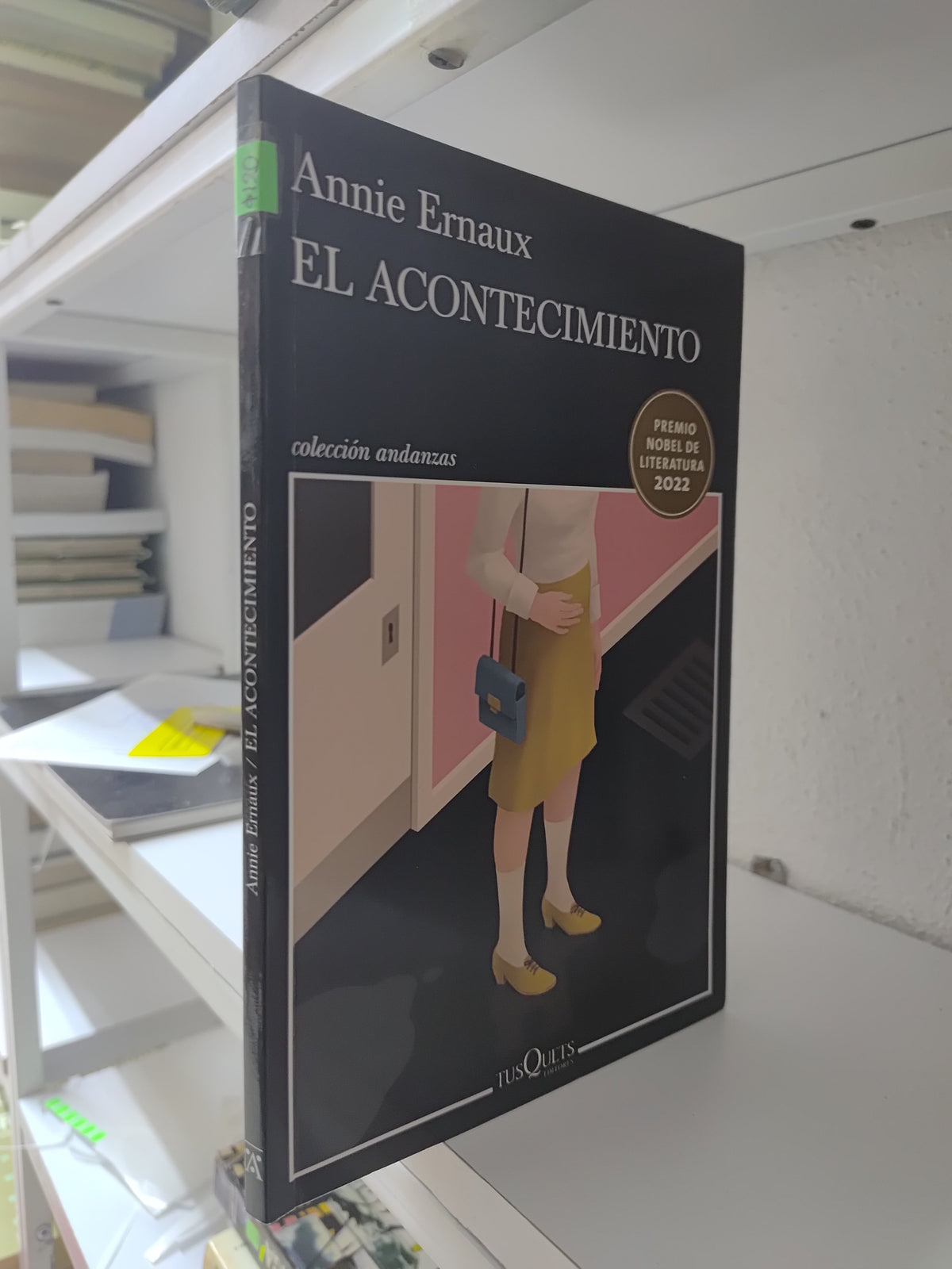EL ACONTECIMIENTO POR ANNIE ERNAUX USADO NOVELAS JUAREZ 515