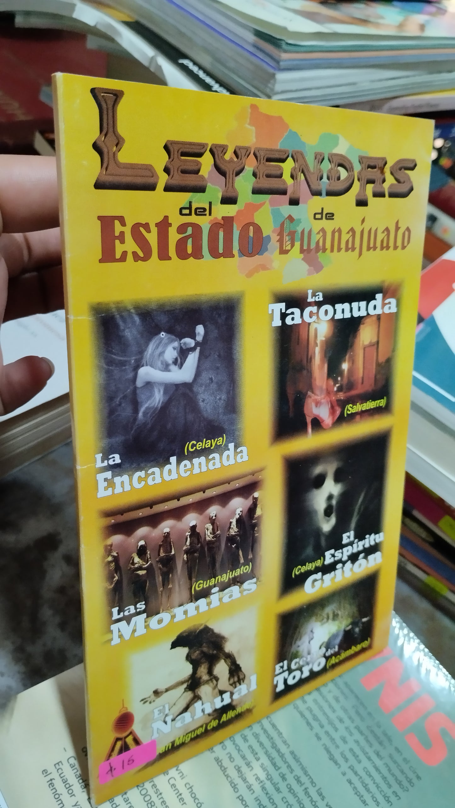 LEYENDAS DEL ESTADO DE GUANAJUATO LIBRO USADO HISTORIA ALDAMA