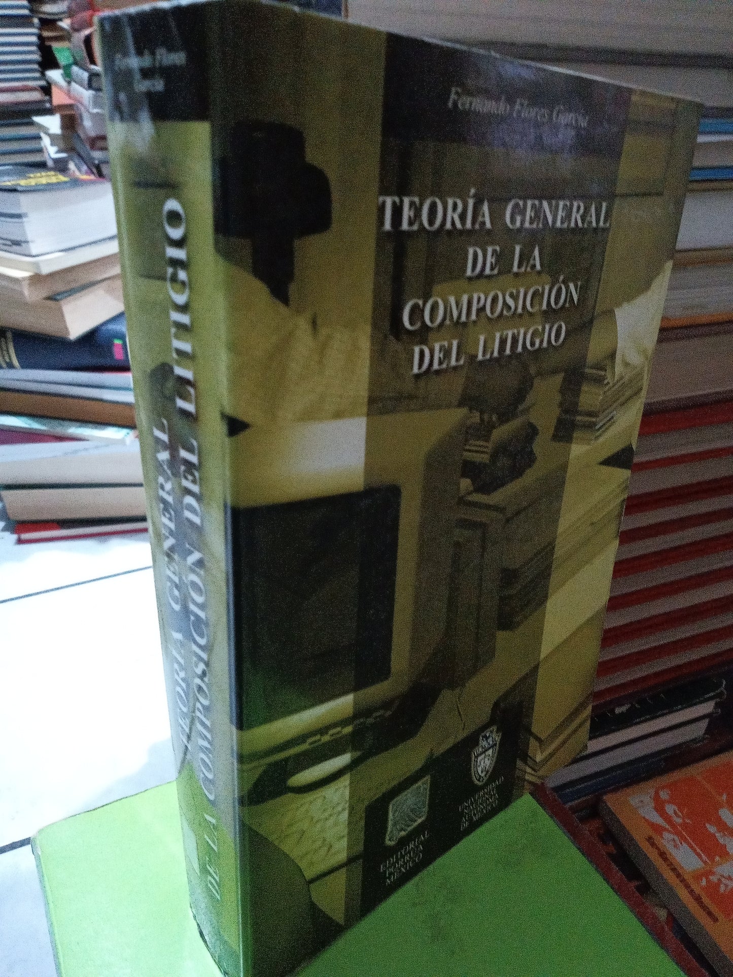TEORIA GENERAL DE LA COMPOSICIÓN DEL LITIGIO POR FERNANDO FLORES GARCÍA USADO DERECHO JUÁREZ