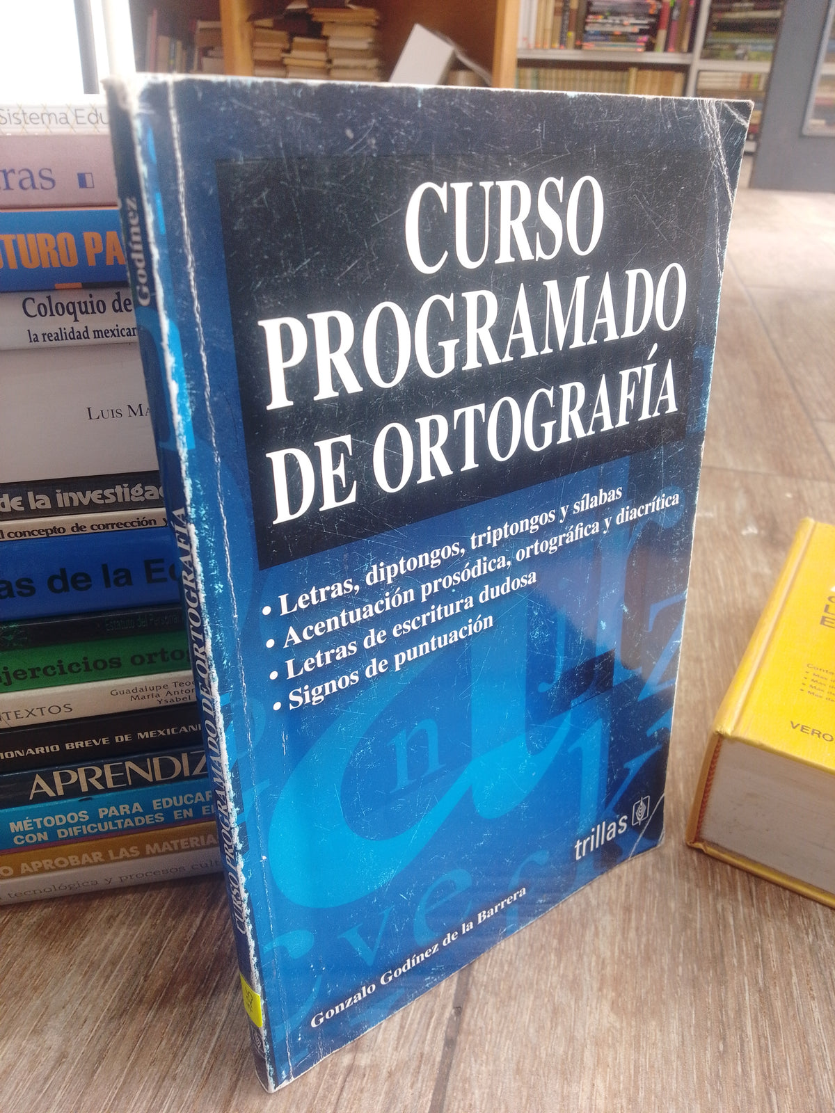 CURSO PROGRAMADO DE ORTOGRAFIA POR GONZALO GODINEZ DE LA BARRERA USADO EDUCACION JUAREZ 515