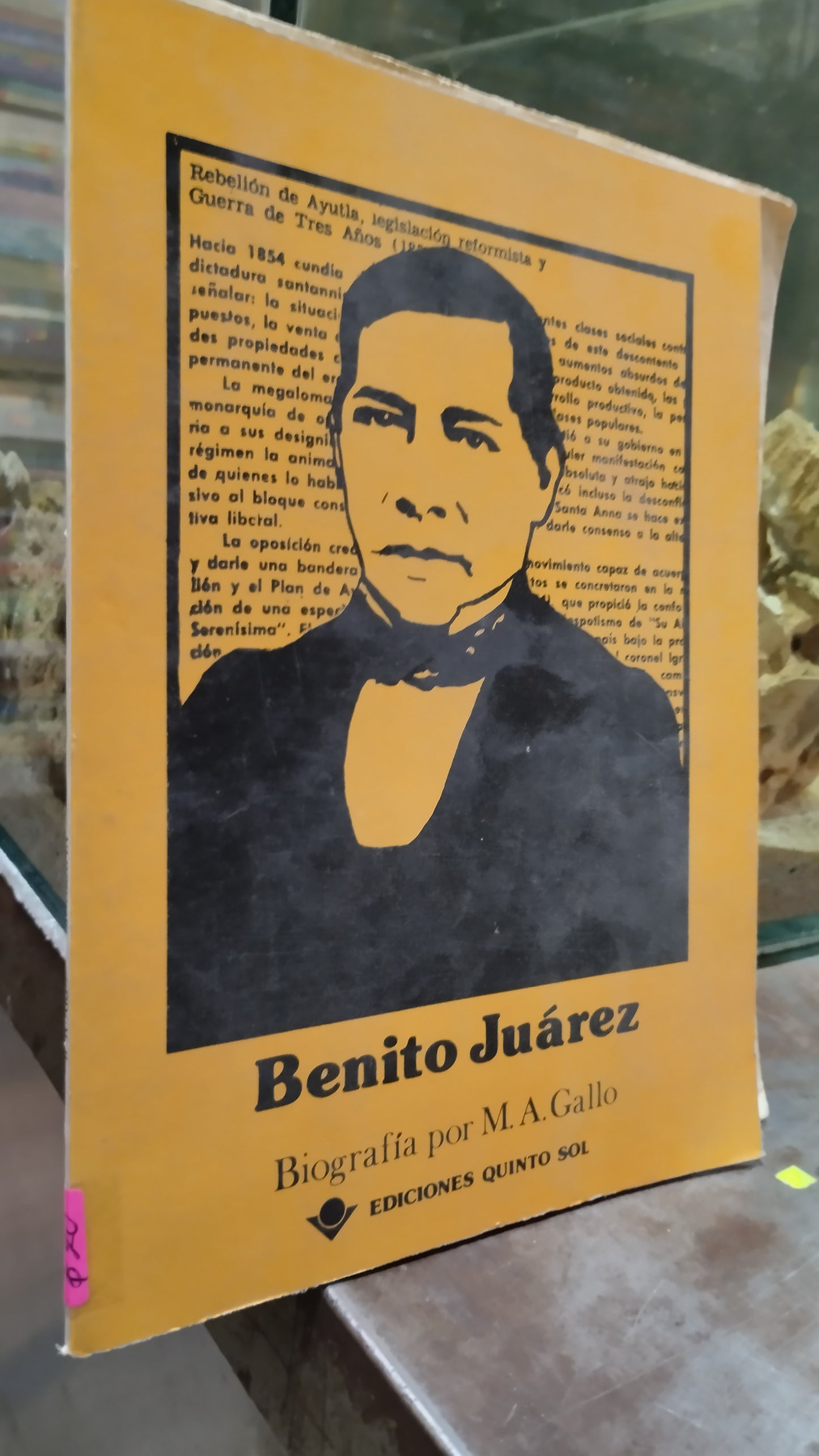 BENITO JUAREZ BIOGRAFIA POR M A GALLO LIBRO USADO HISTORIA ALDAMA