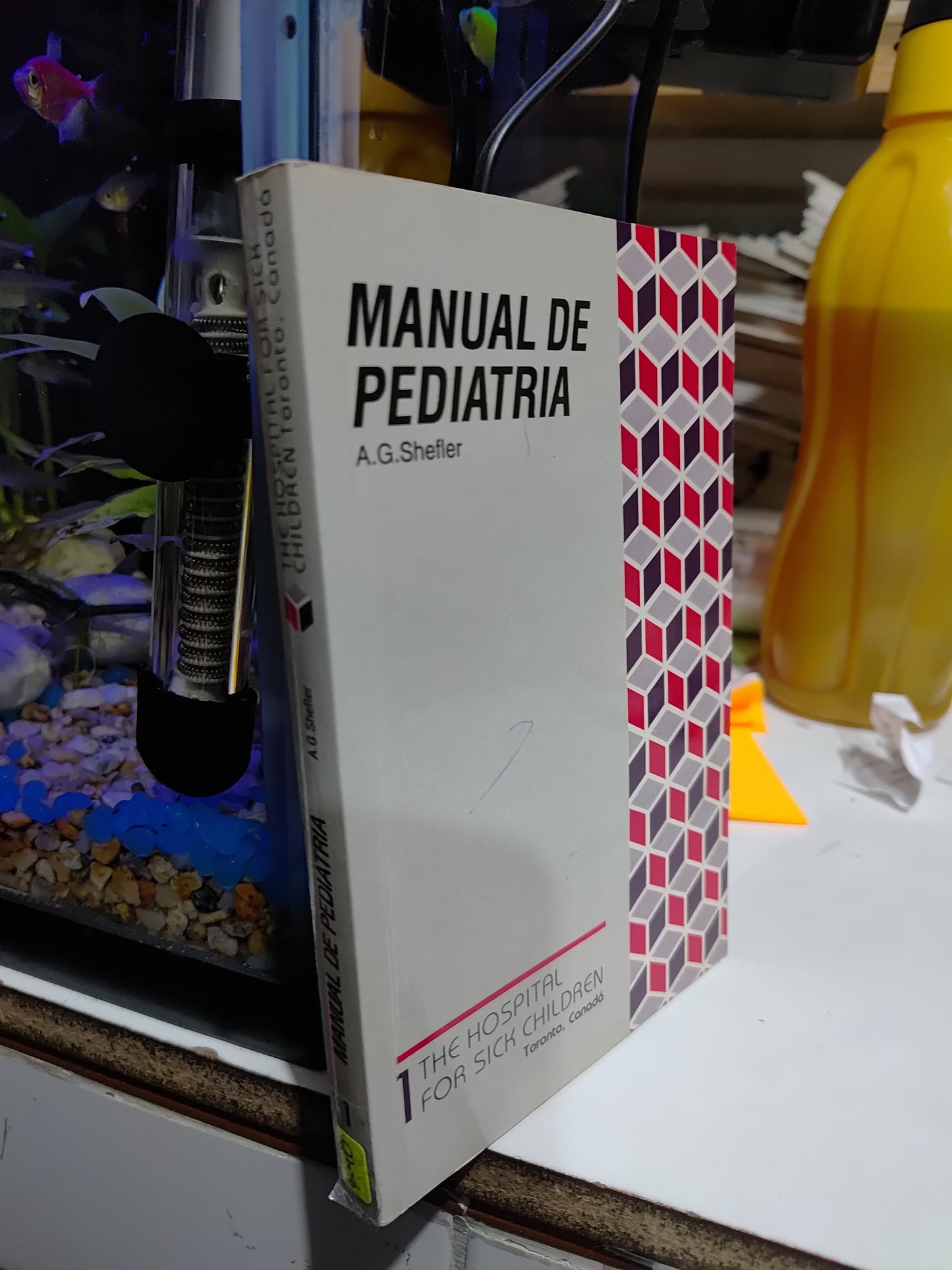 MANUAL DE PEDIATRIA 1 POR A. G. SHEFLER USADO SALUD JUAREZ 507