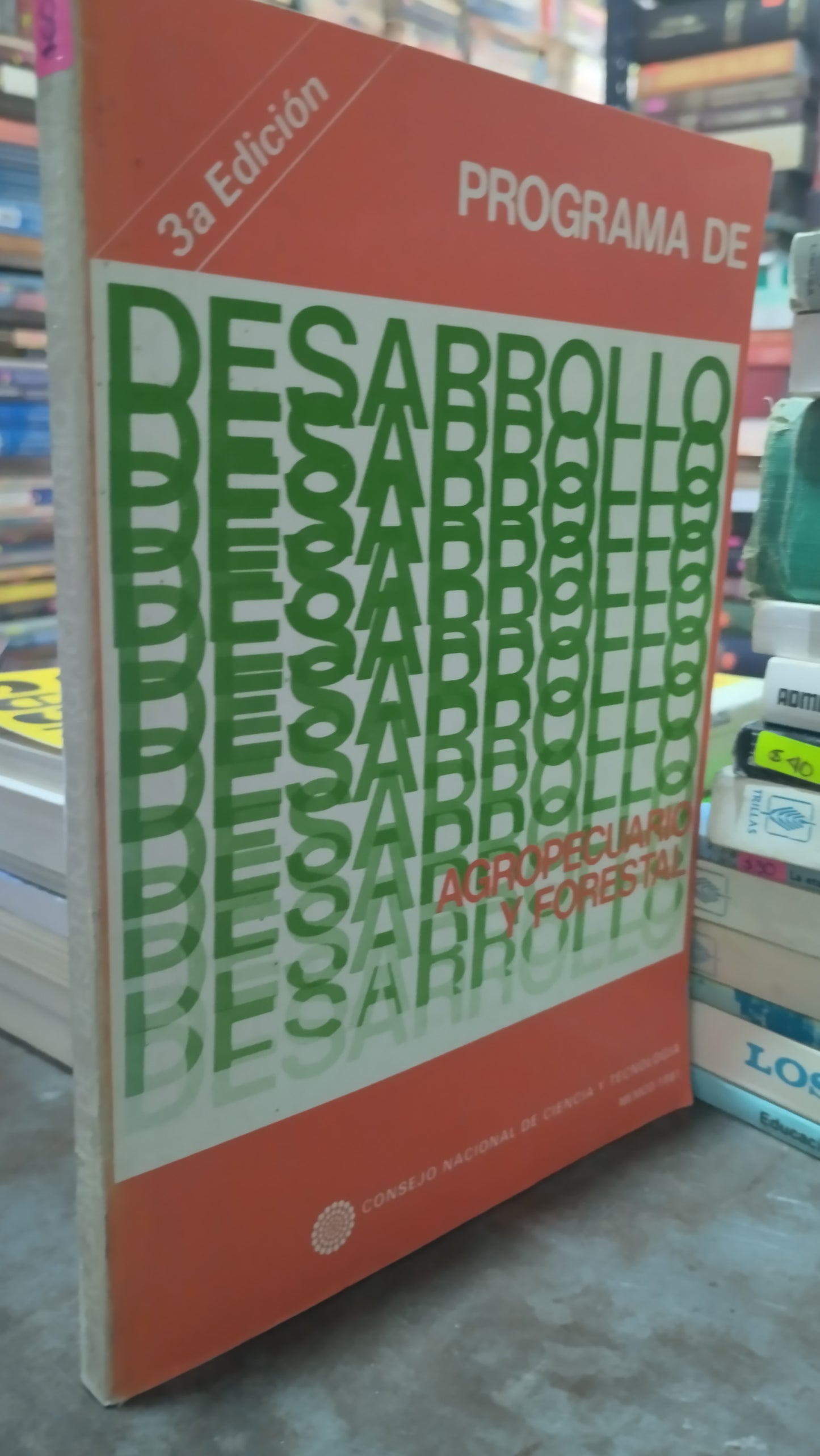 PROGRAMA DE DESARROLLO AGROPECUARIO Y FORESTAL LIBRO USADO AGRICULTURA ALDAMA