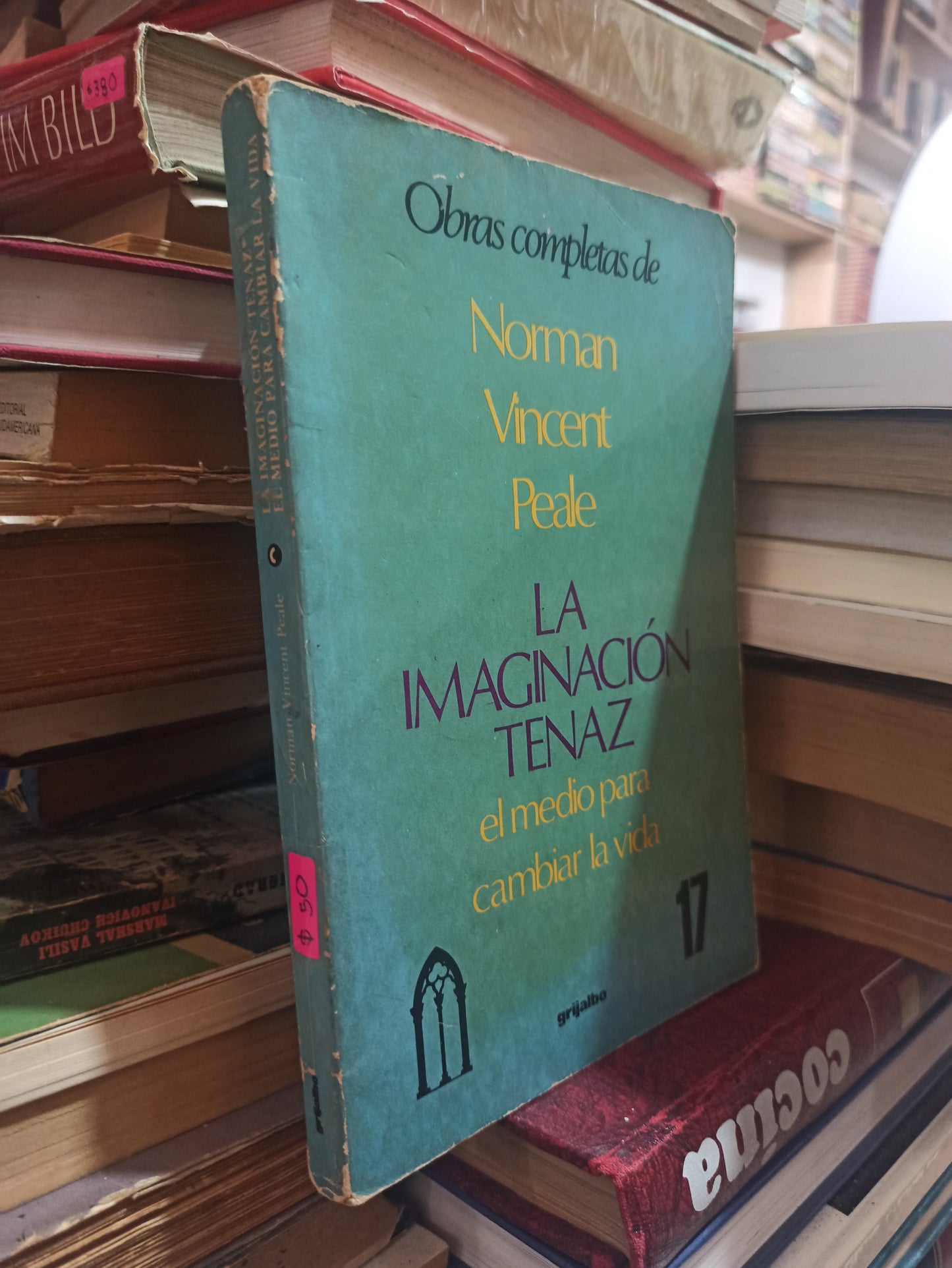 LA IMAGINACIÓN TENAZ POR NORMAN VINCENT PEALE USADO SUPERACIÓN PERSONAL ALDAMA