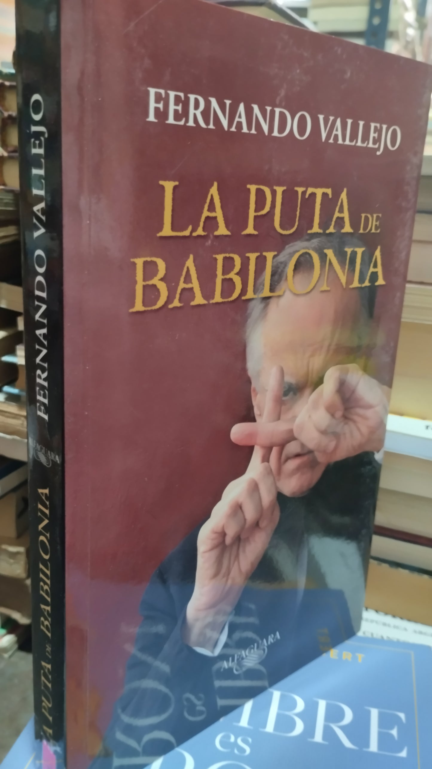 LA PUTA DE BABILONIA POR FERNANDO VALLEJO LIBRO USADO NOVELAS ALDAMA