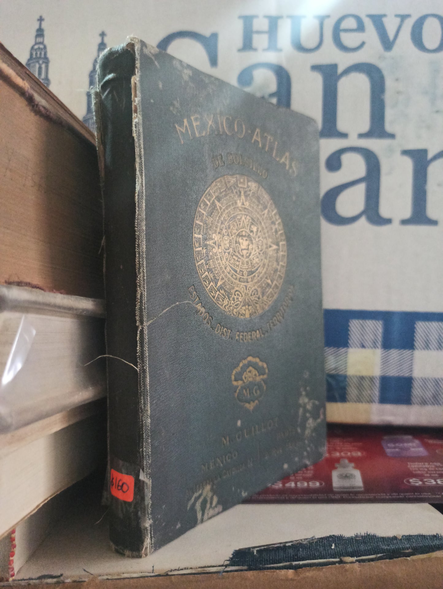 MEXICO ATLAS DE BOLSILLO POR M. GUILLOT USADO ANTIGUOS ALDAMA