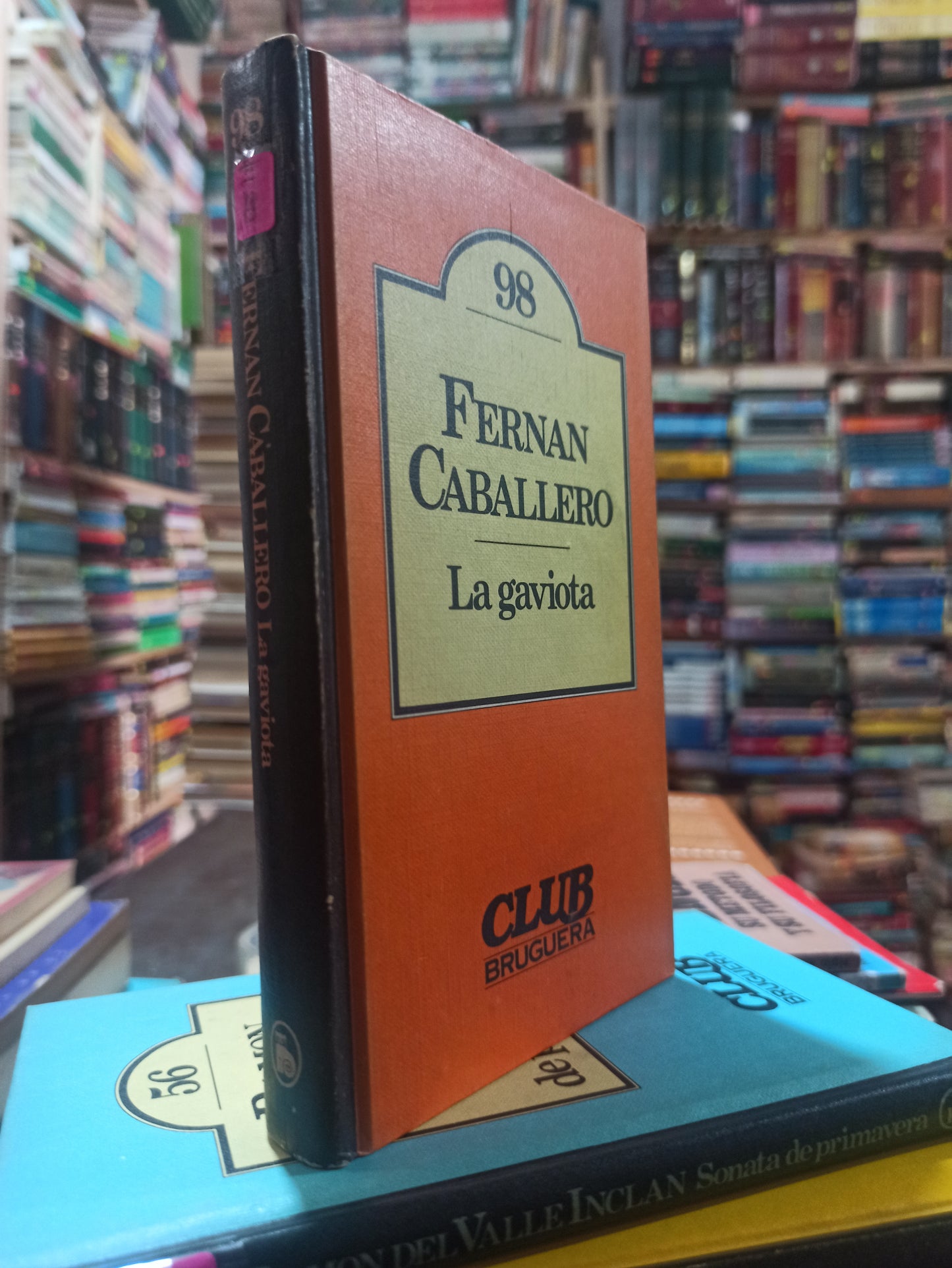 LA GAVIOTA POR FERNAN CABALLERO USADO NOVELAS ALDAMA