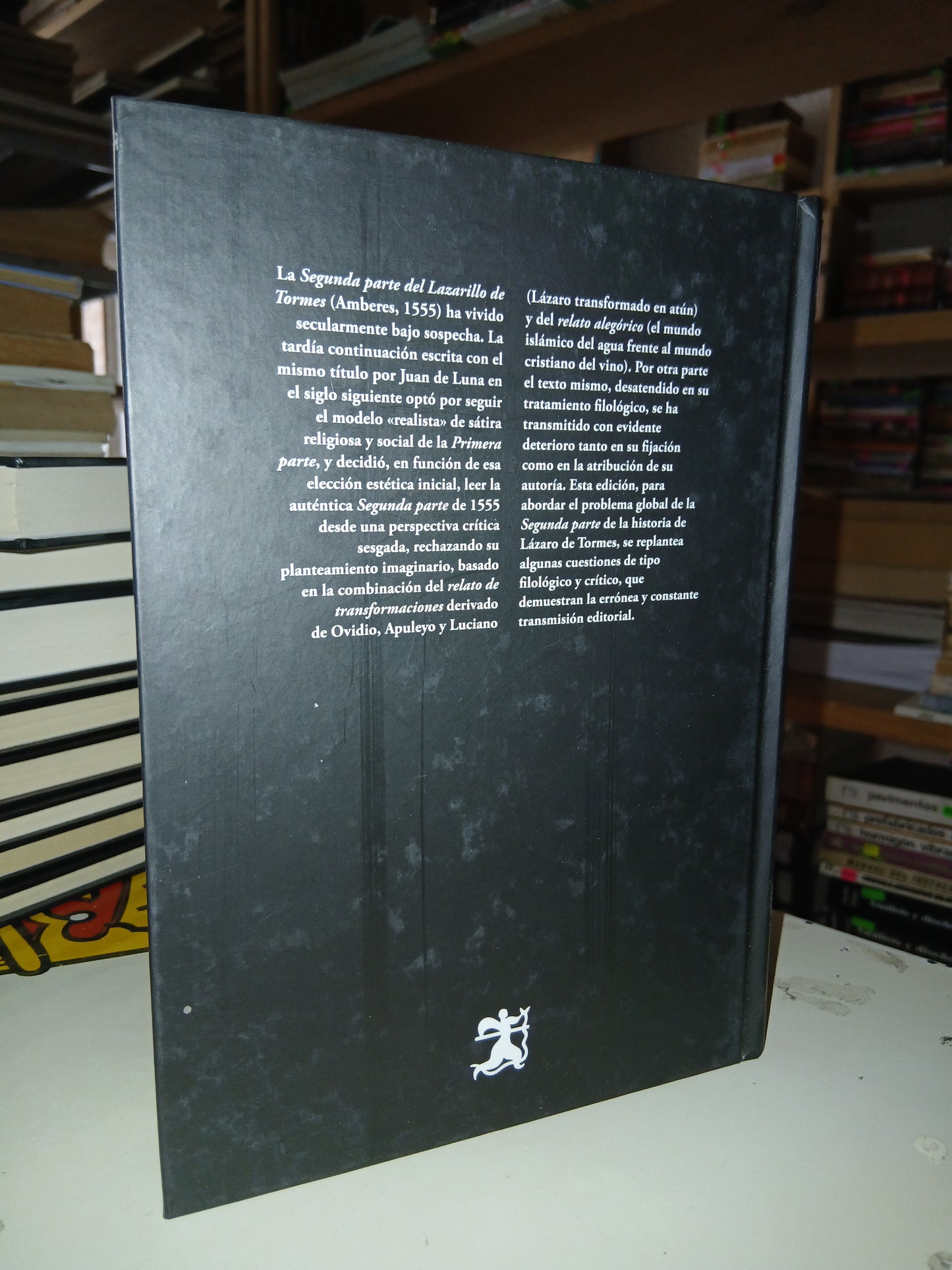 SEGUNDA PARTE DEL LAZARILLO DE TORMES USADO NOVELA LITERARIO 207
