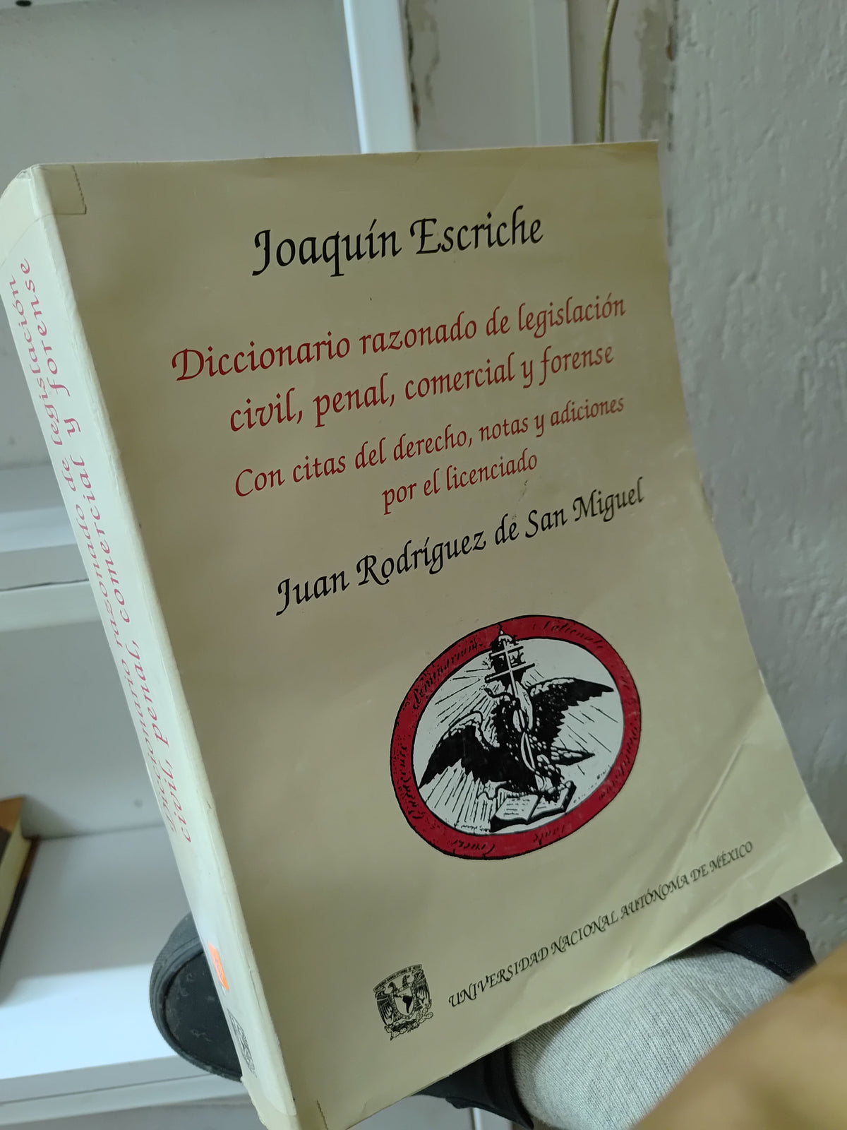 DICCIONARIO RAZONADO DE LEGISLACION CIVIL PENAL COMERCIAL Y FORENSE USADO DERECHO JUAREZ 515