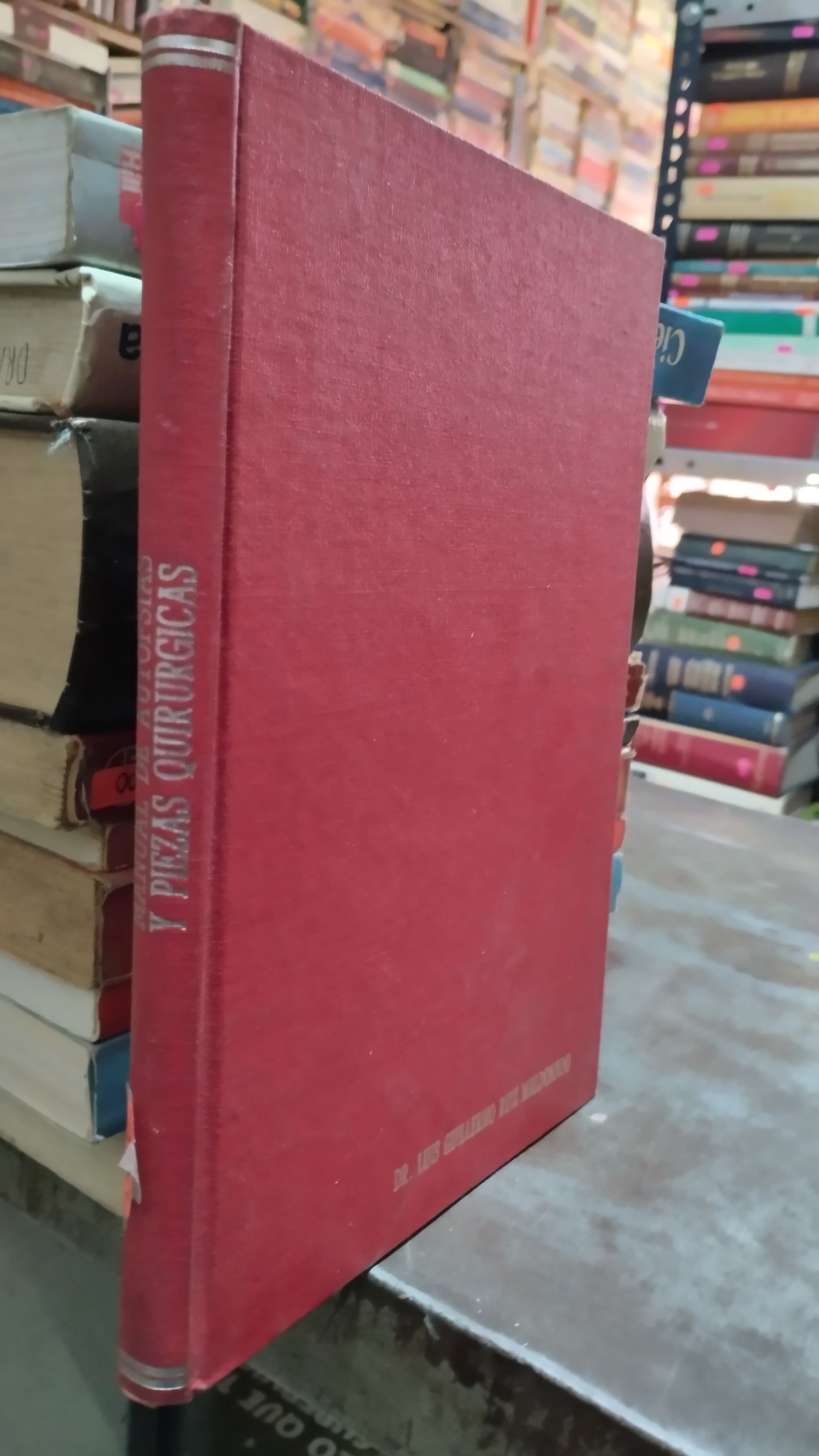 MANUAL DE AUTOPSIAS Y PIEZAS QUIRURGICAS LIBRO USADO SALUD ALDAMA