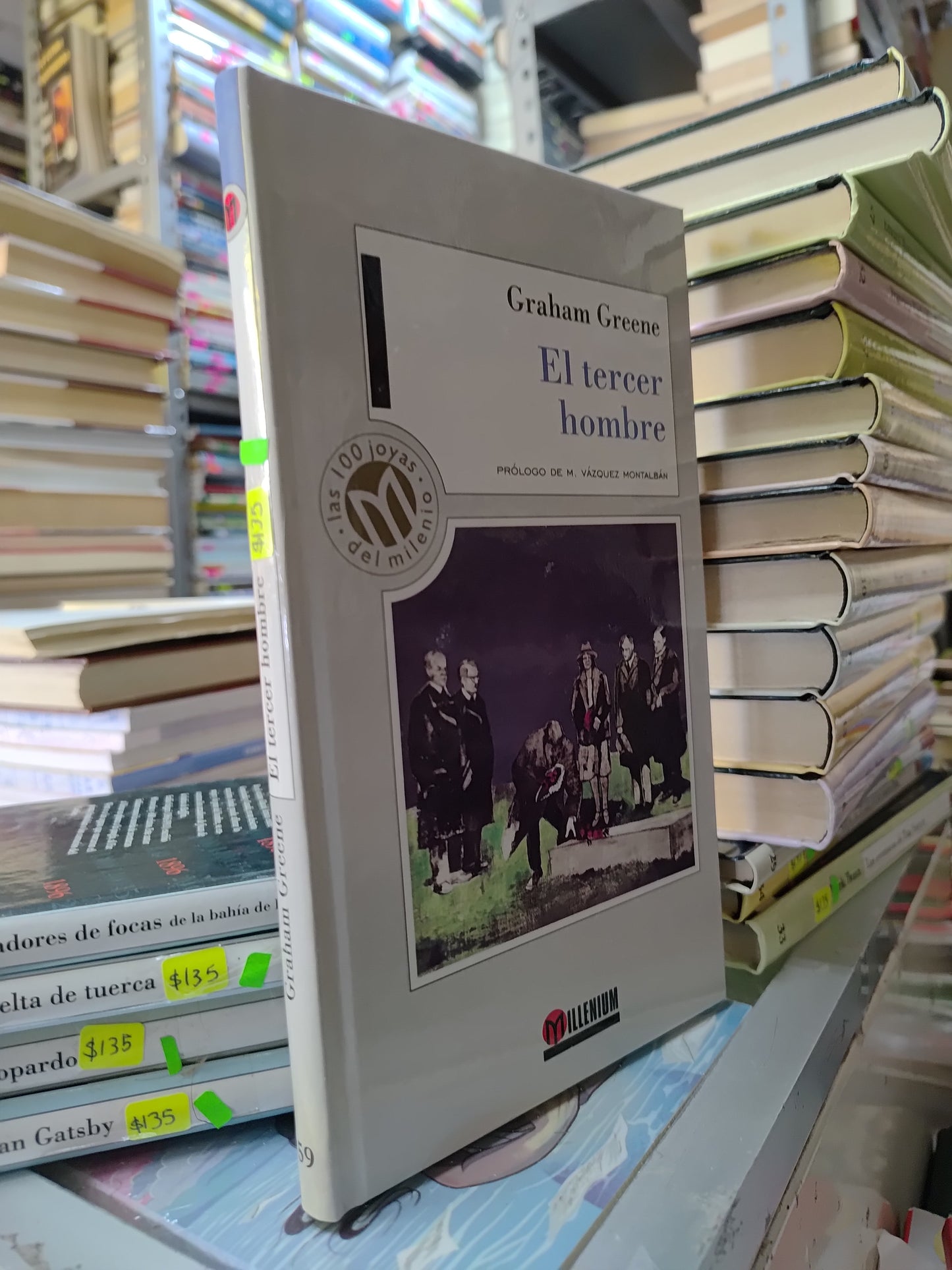 EL TERCER HOMBRE POR GRAHAM GREENE USADO NOVELAS JUAREZ 515