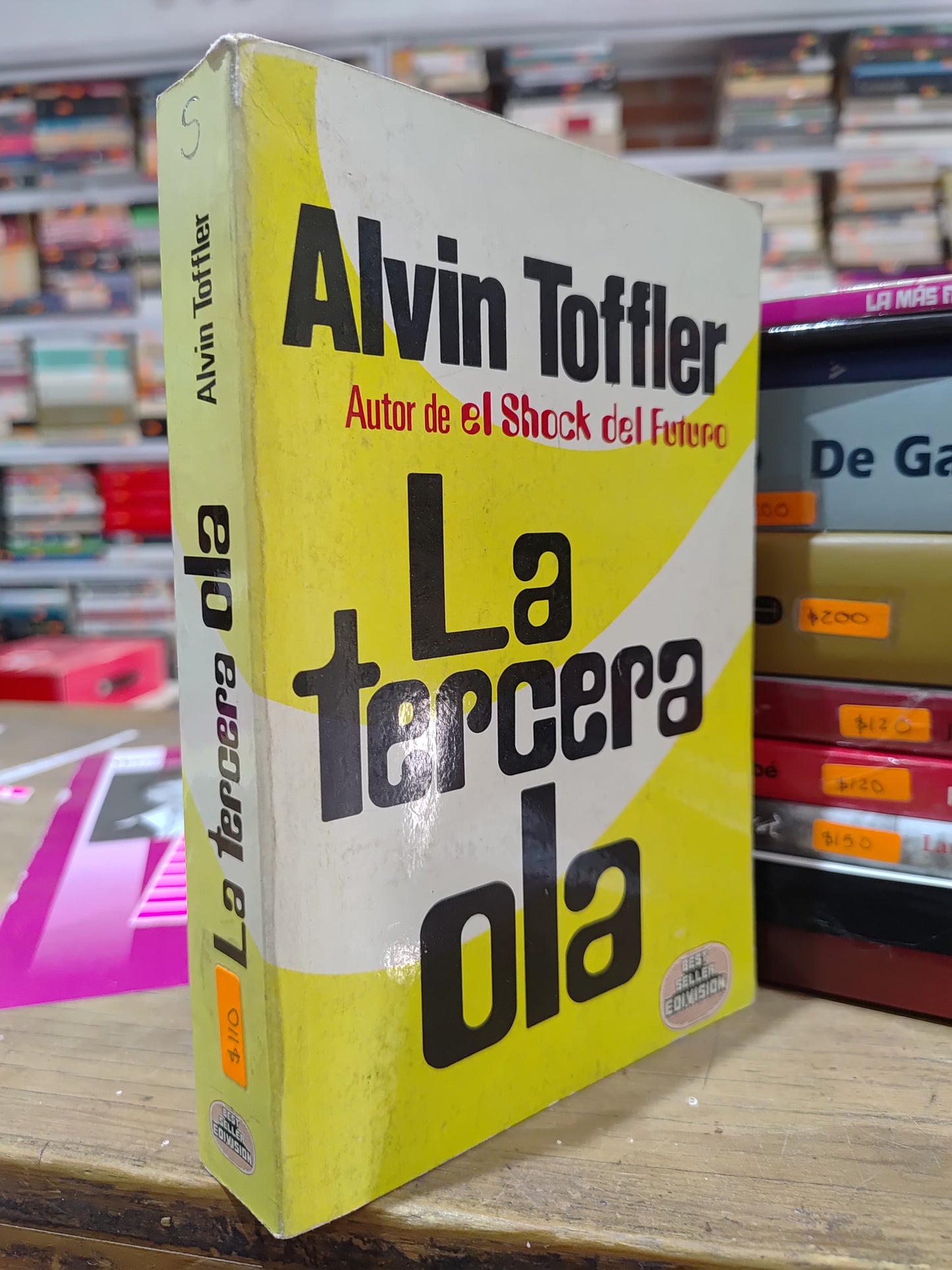 LA TERCERA OLA POR ALVIN TOFFLER USADO NOVELAS JUAREZ 515