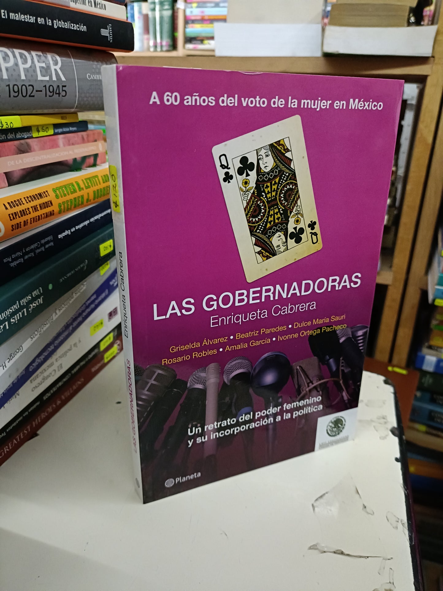 LAS GOBERNADORAS POR ENRIQUETA CABRERA USADO POLÍTICA LITERARIO 207