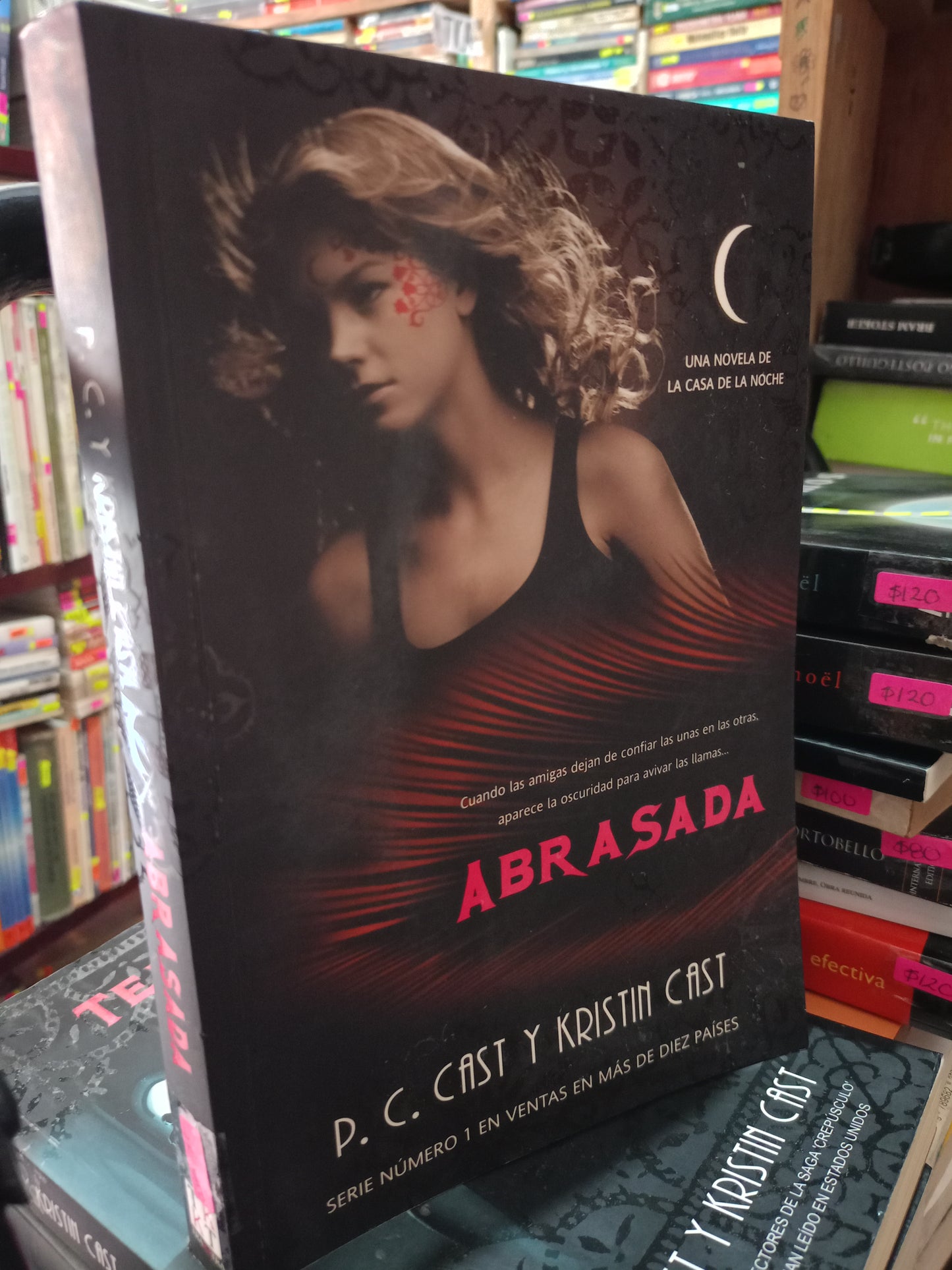ABRASADA POR P.C. CAST Y KRISTIN CAST USADO NOVELA LITERARIO 305